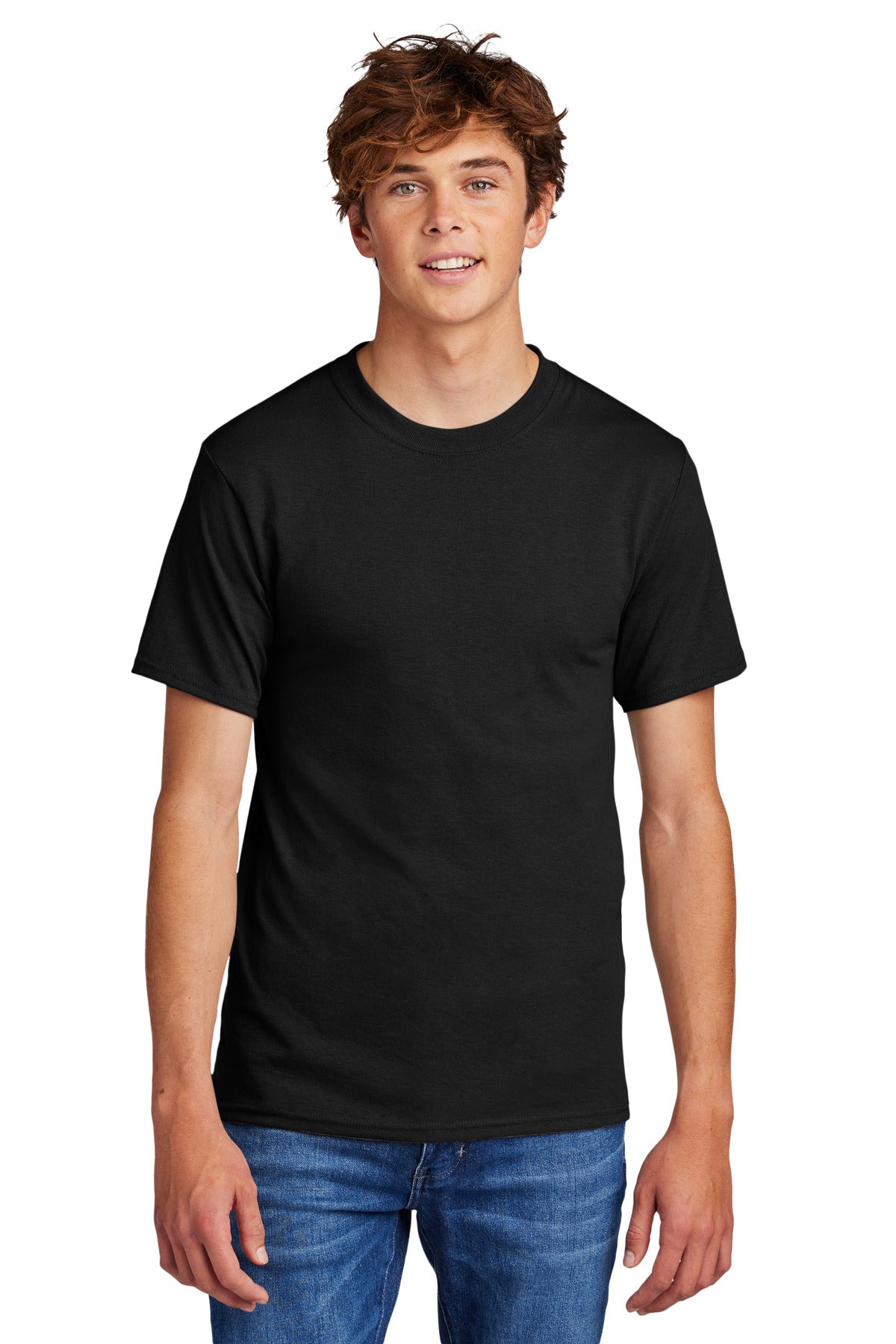 Port & Company - Core Blend Tee. PC55 Jet Black
