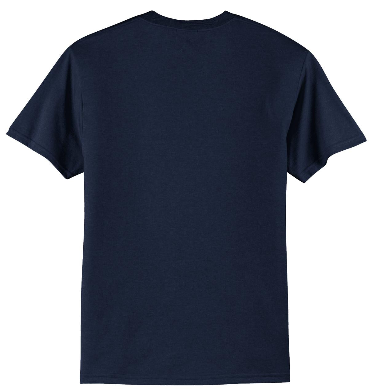 Port & Company - Core Blend Tee. PC55 Navy