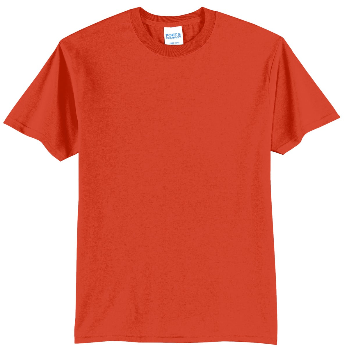 Port & Company - Core Blend Tee. PC55 Orange