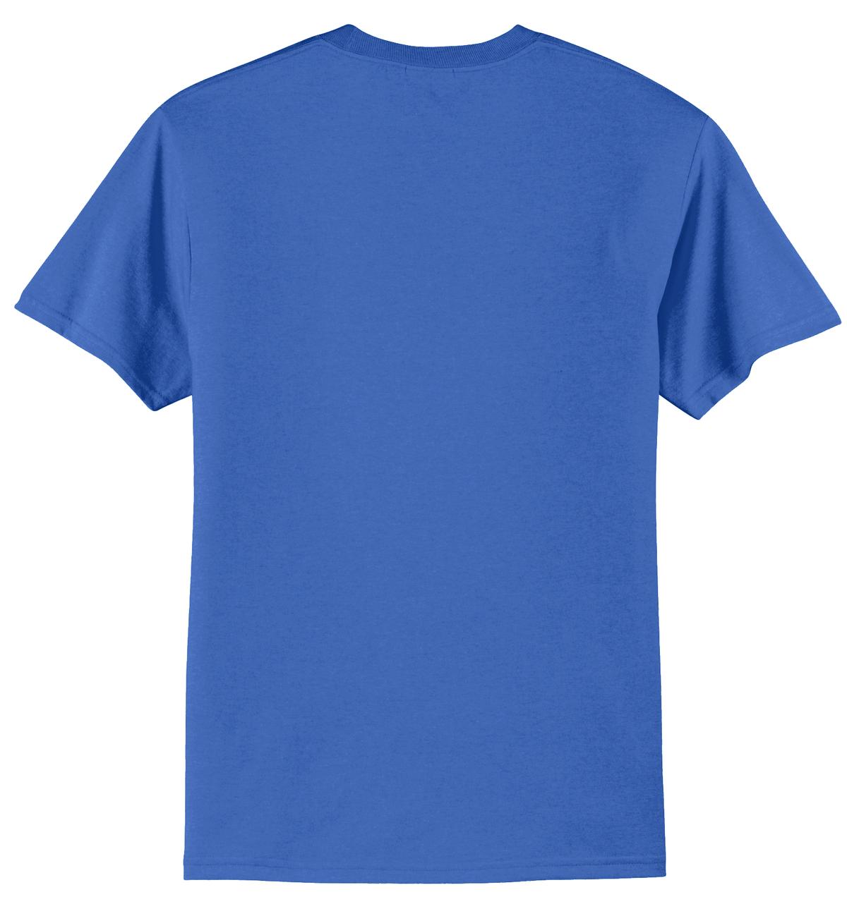 Port & Company - Core Blend Tee. PC55 Royal