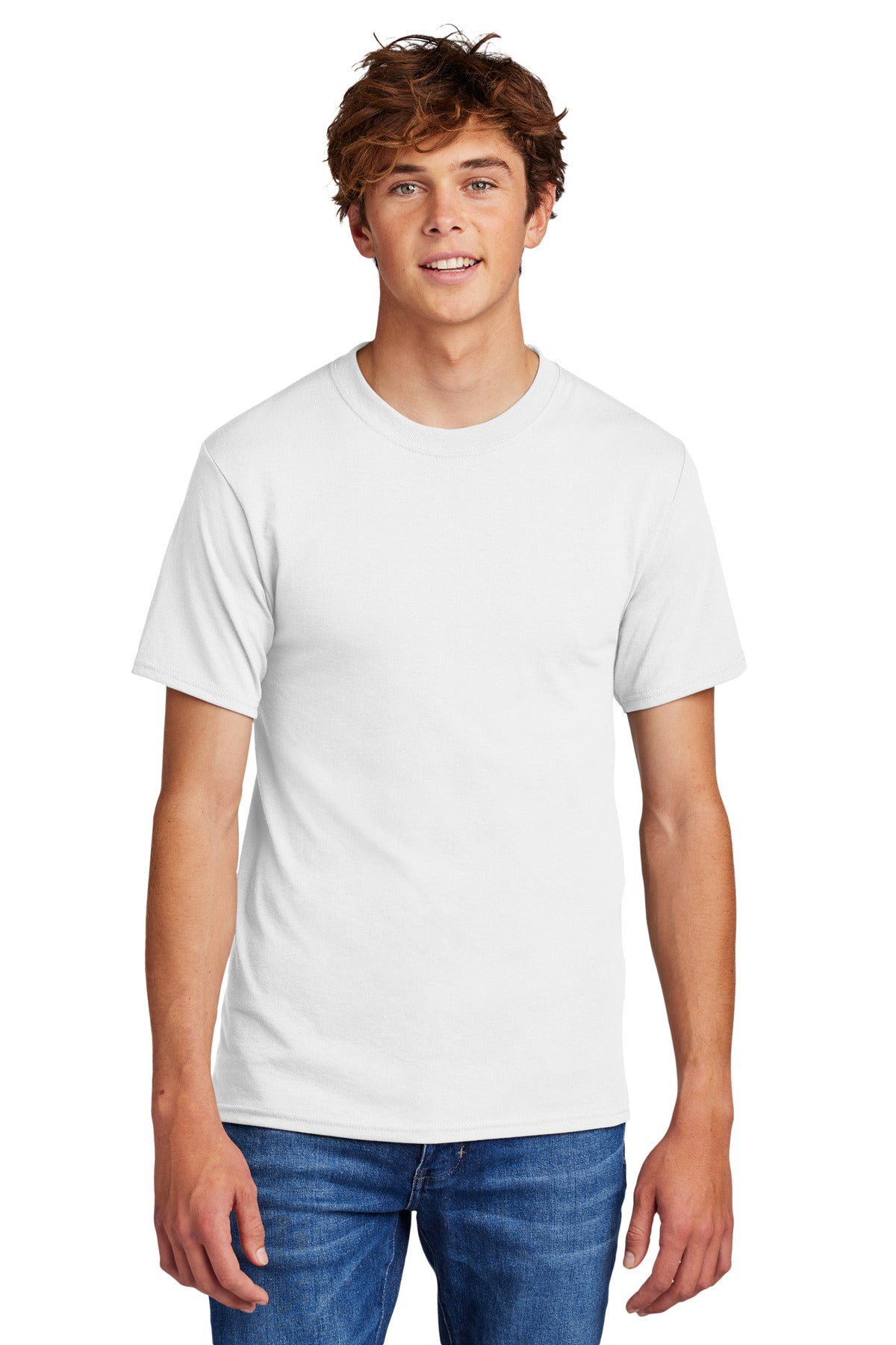 Port & Company - Core Blend Tee. PC55 White