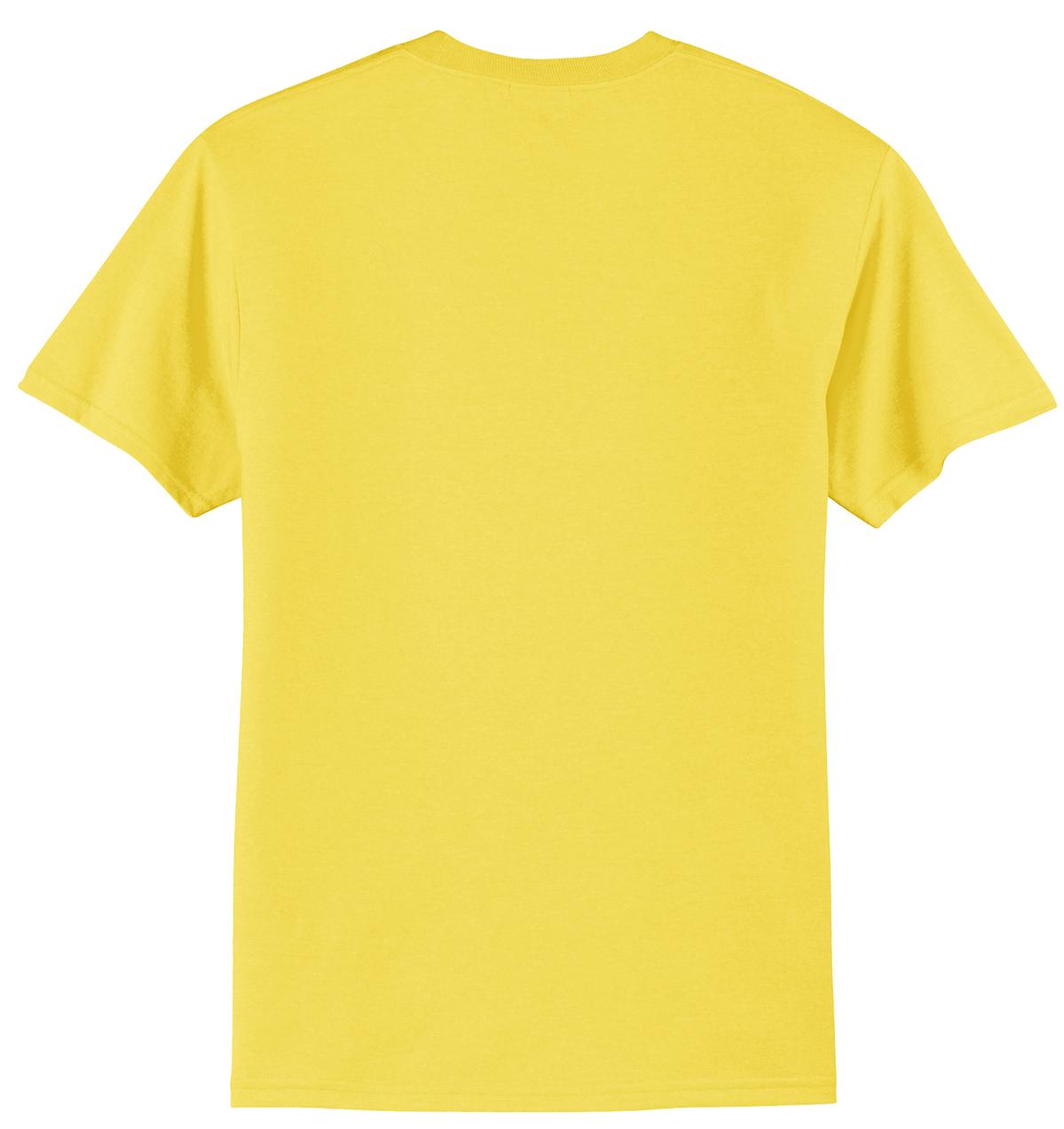 Port & Company - Core Blend Tee. PC55 Yellow
