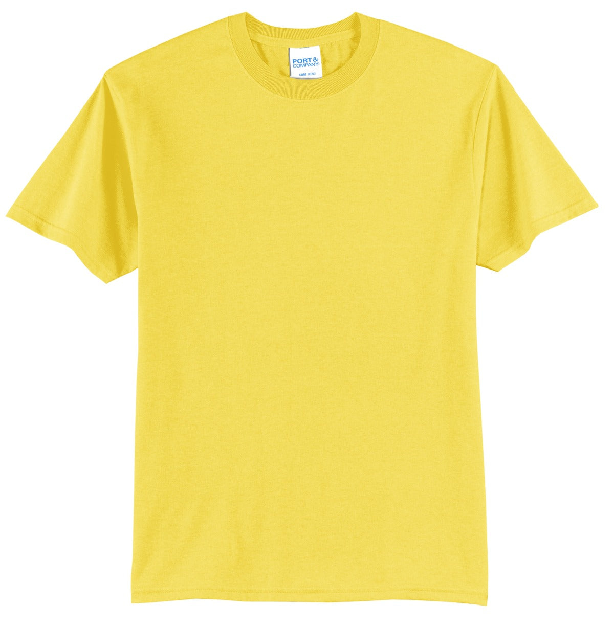 Port & Company - Core Blend Tee. PC55 Yellow