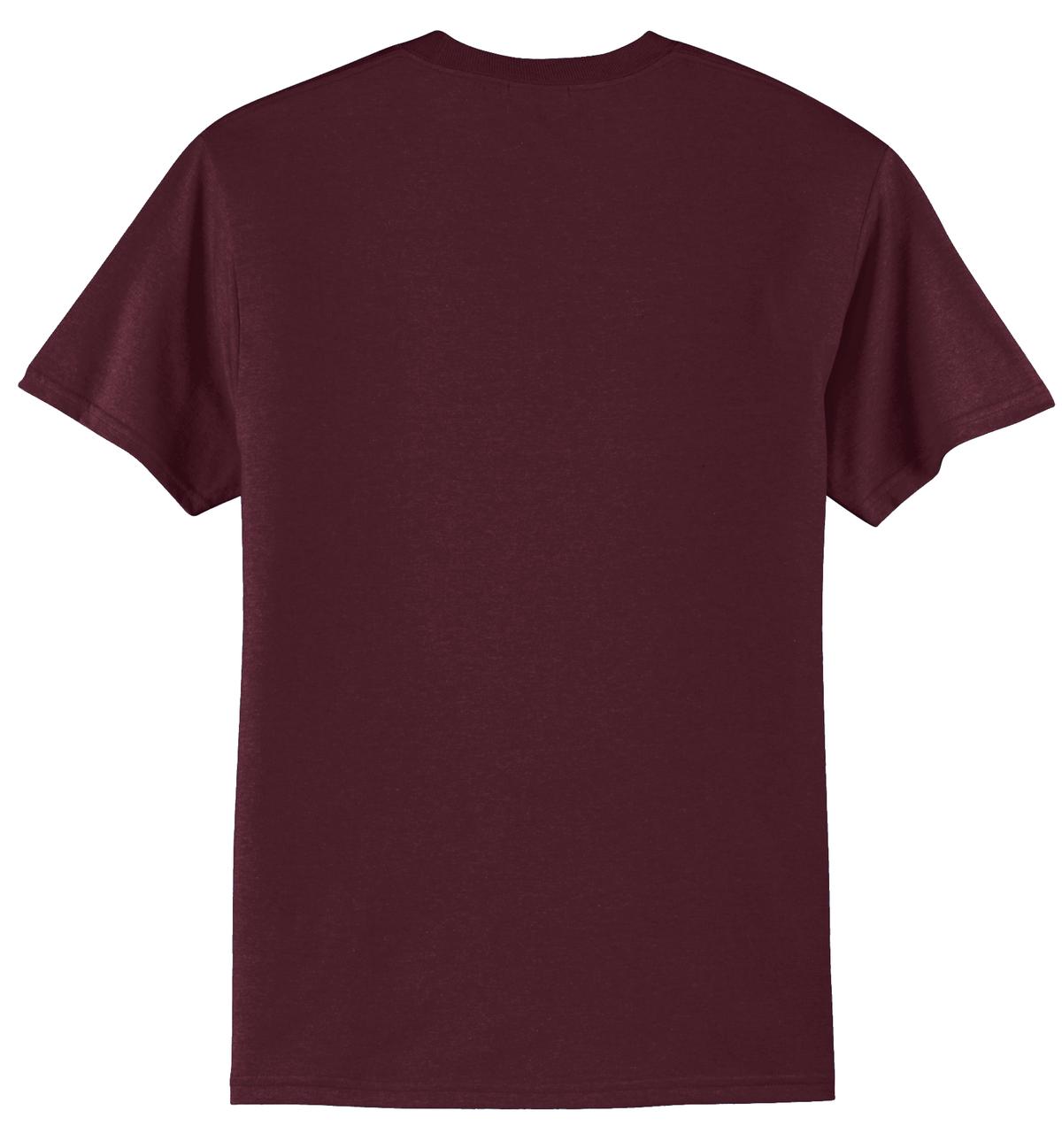 Port & Company - Core Blend Tee. PC55 Athletic Maroon