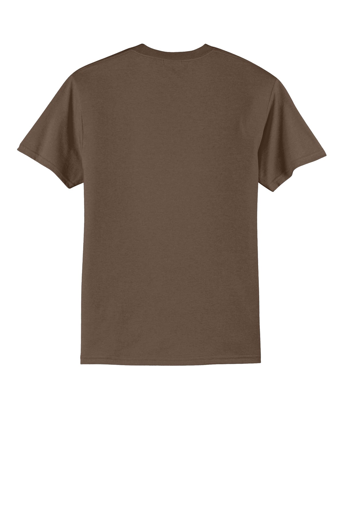 Port & Company - Core Blend Tee. PC55 Brown