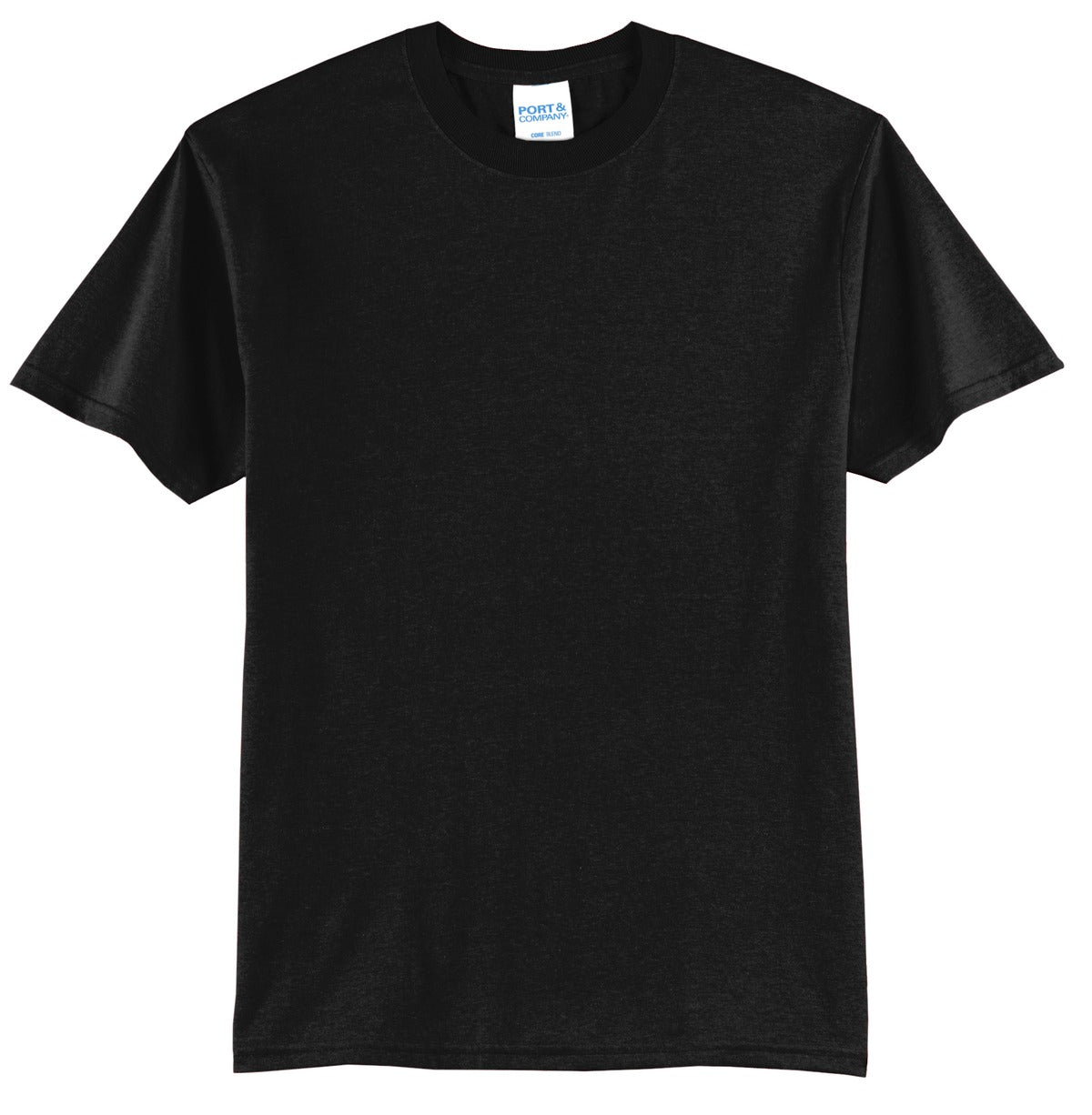 Port & Company - Core Blend Tee. PC55 Jet Black