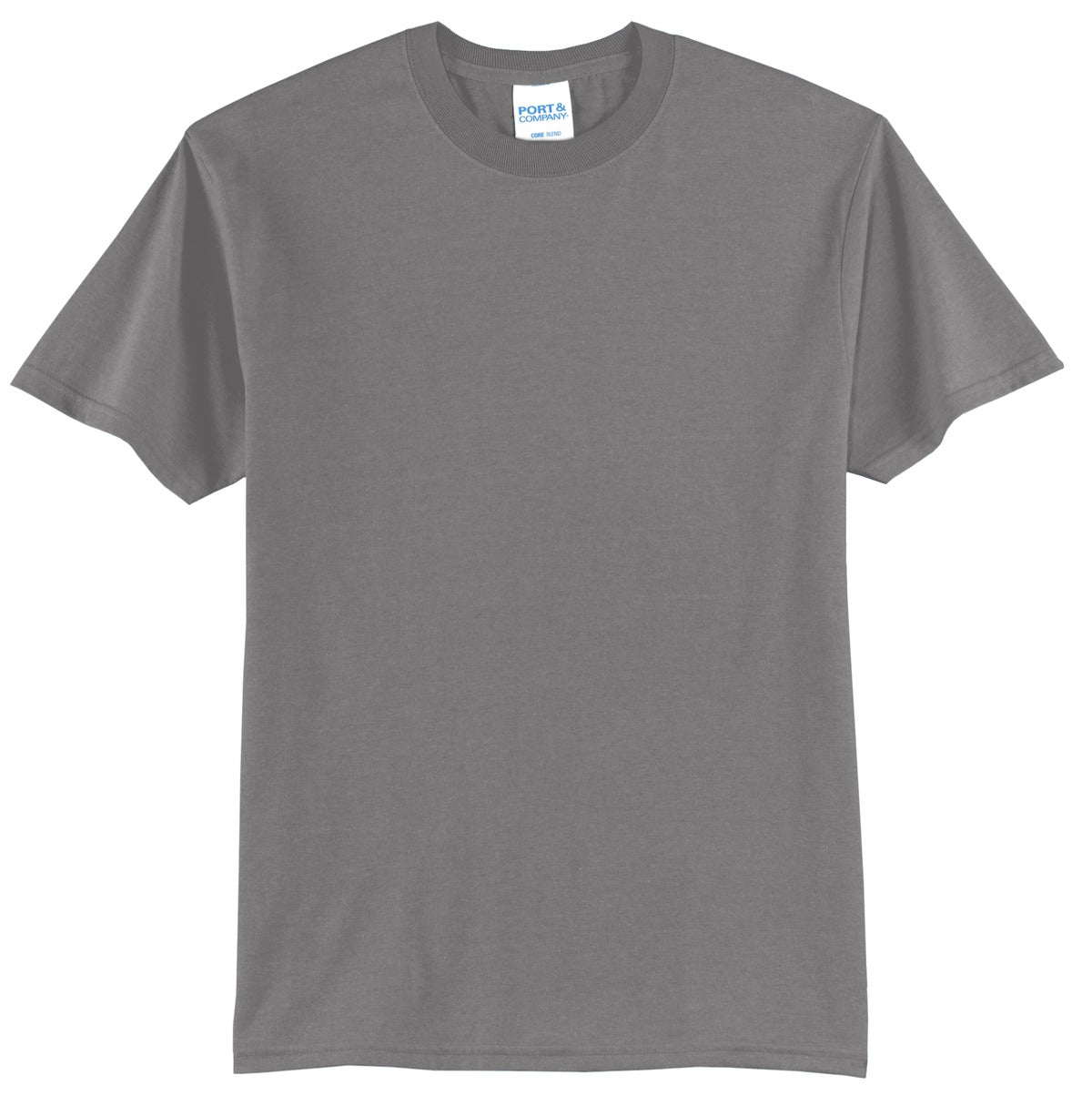 Port & Company - Core Blend Tee. PC55 Medium Grey