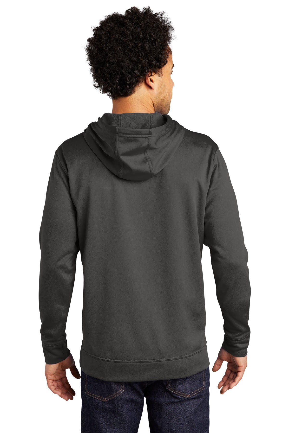 Custom Embroidered Port & Company Performance Fleece Pullover Hooded Sweatshirt. PC590H,Charcoal