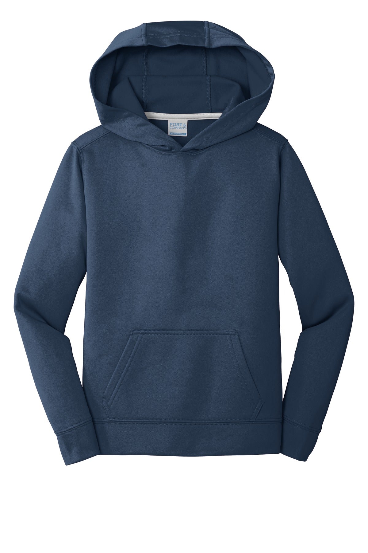 Port & CompanyYouth Performance Fleece Pullover Hooded Sweatshirt. PC590YH