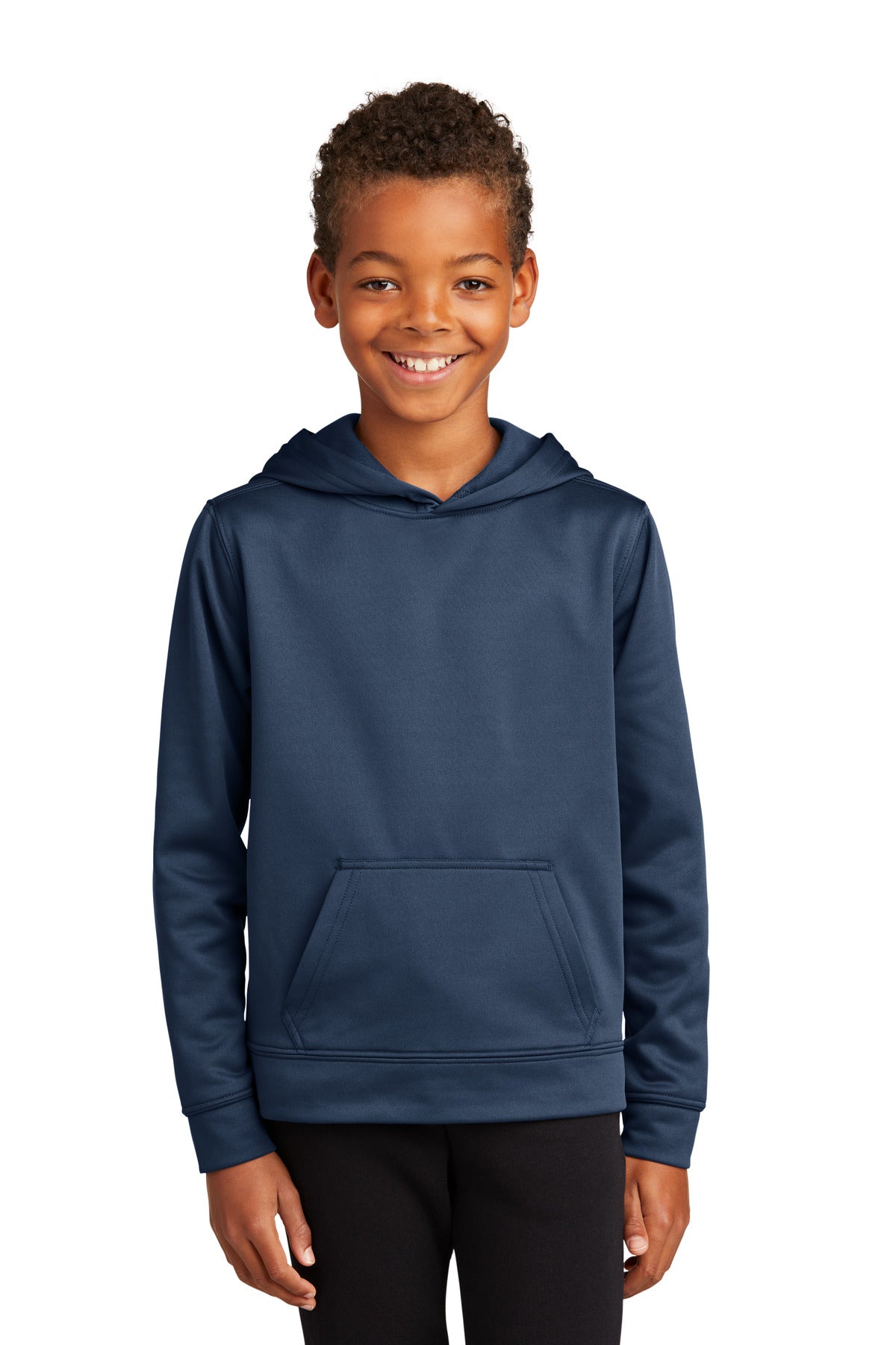 Port & CompanyYouth Performance Fleece Pullover Hooded Sweatshirt. PC590YH