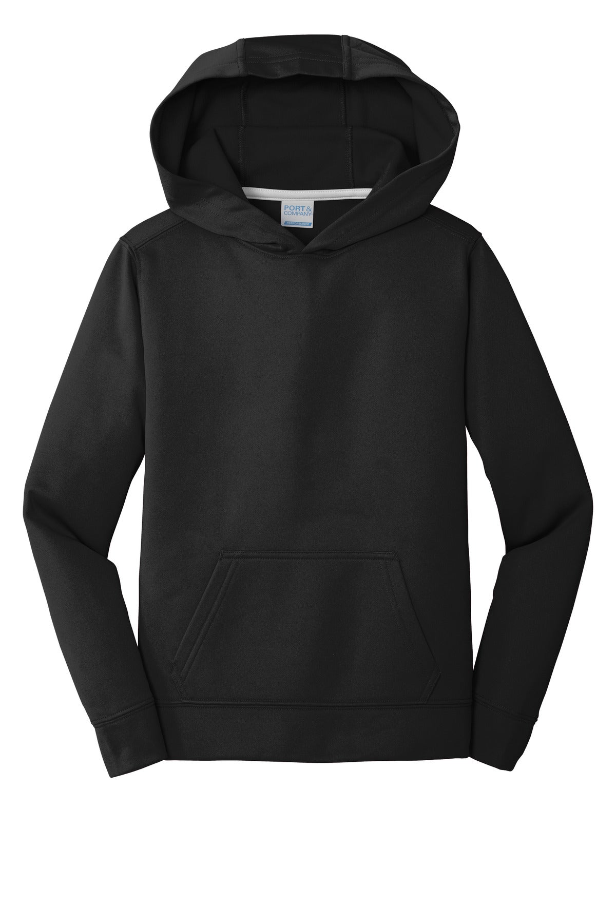 Port & CompanyYouth Performance Fleece Pullover Hooded Sweatshirt. PC590YH