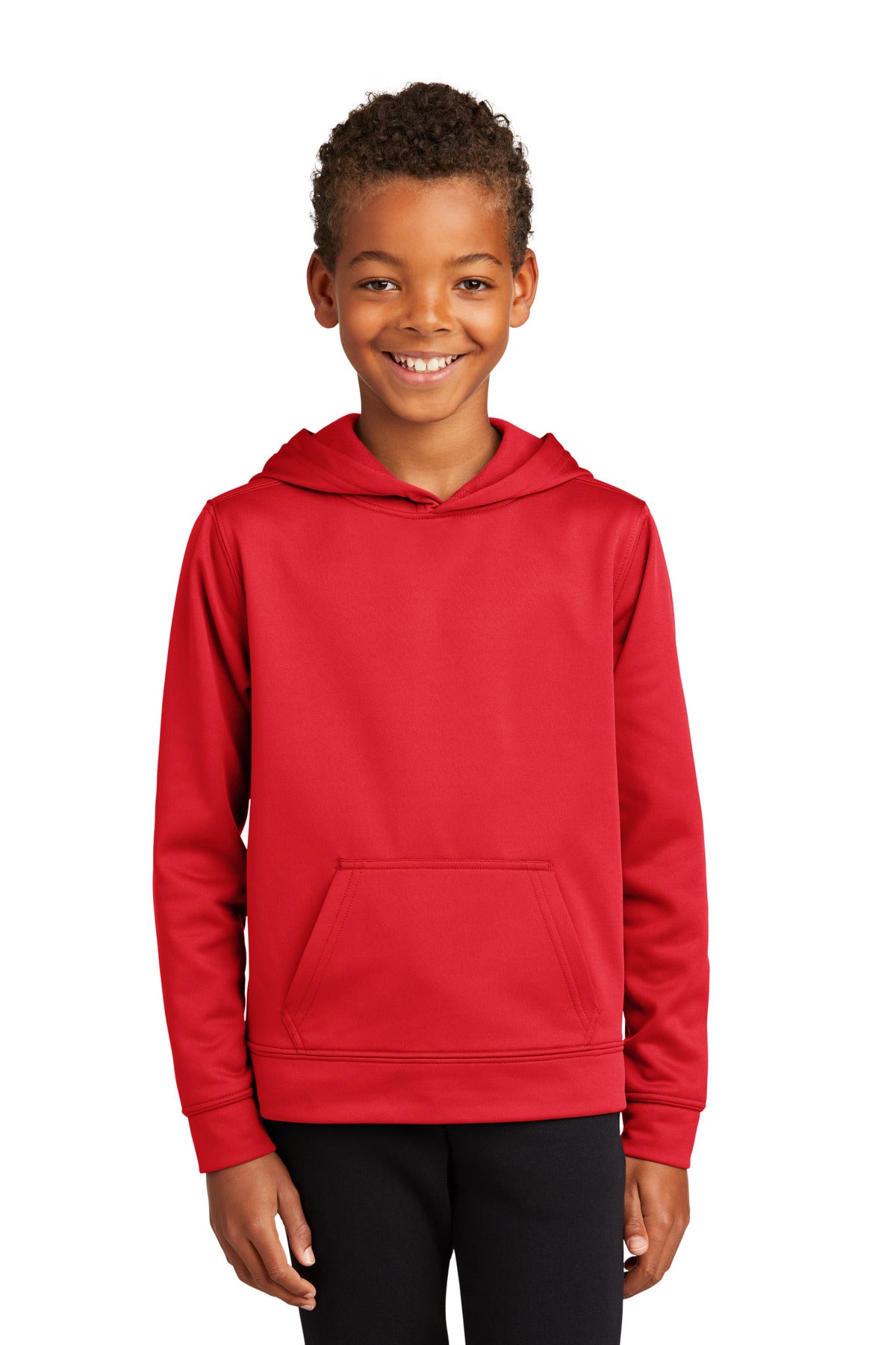 Port & CompanyYouth Performance Fleece Pullover Hooded Sweatshirt. PC590YH