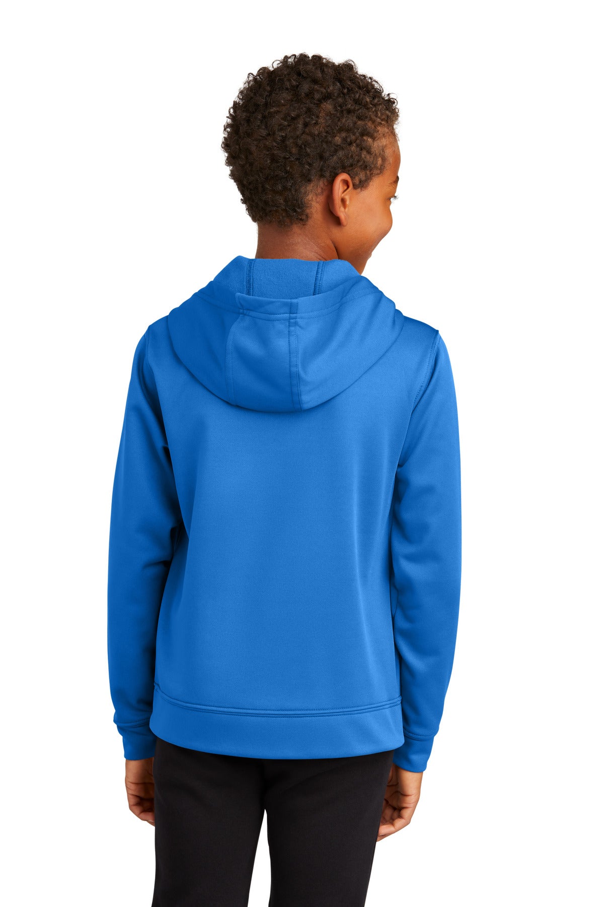 Custom Embroidered Port & CompanyYouth Performance Fleece Pullover Hooded Sweatshirt. PC590YH,Royal