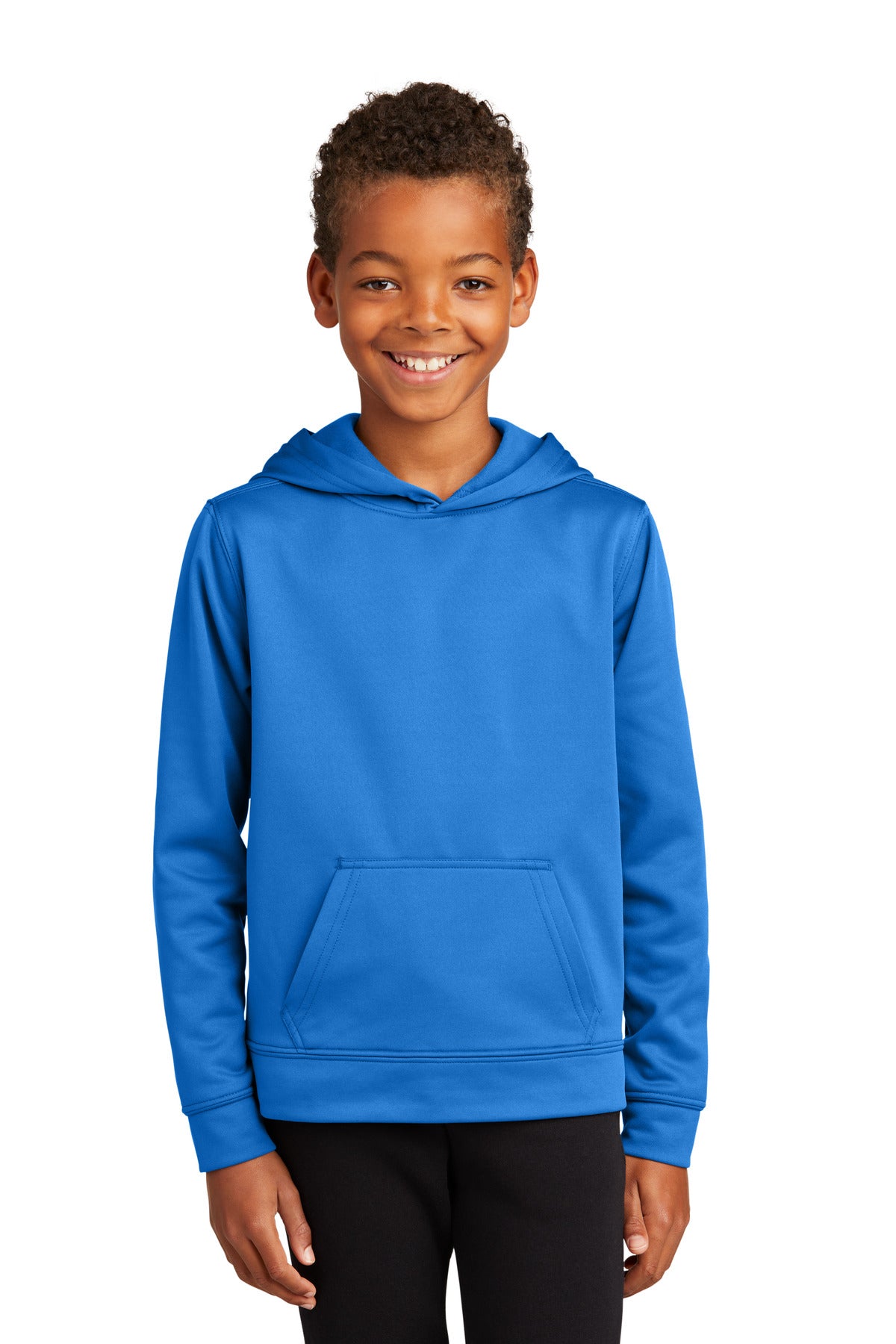 Port & CompanyYouth Performance Fleece Pullover Hooded Sweatshirt. PC590YH