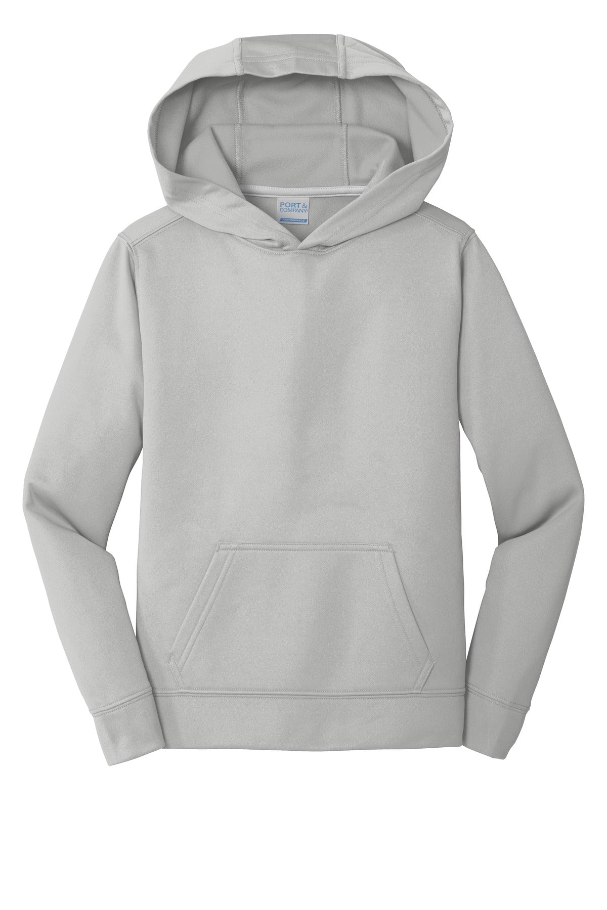 Port & CompanyYouth Performance Fleece Pullover Hooded Sweatshirt. PC590YH