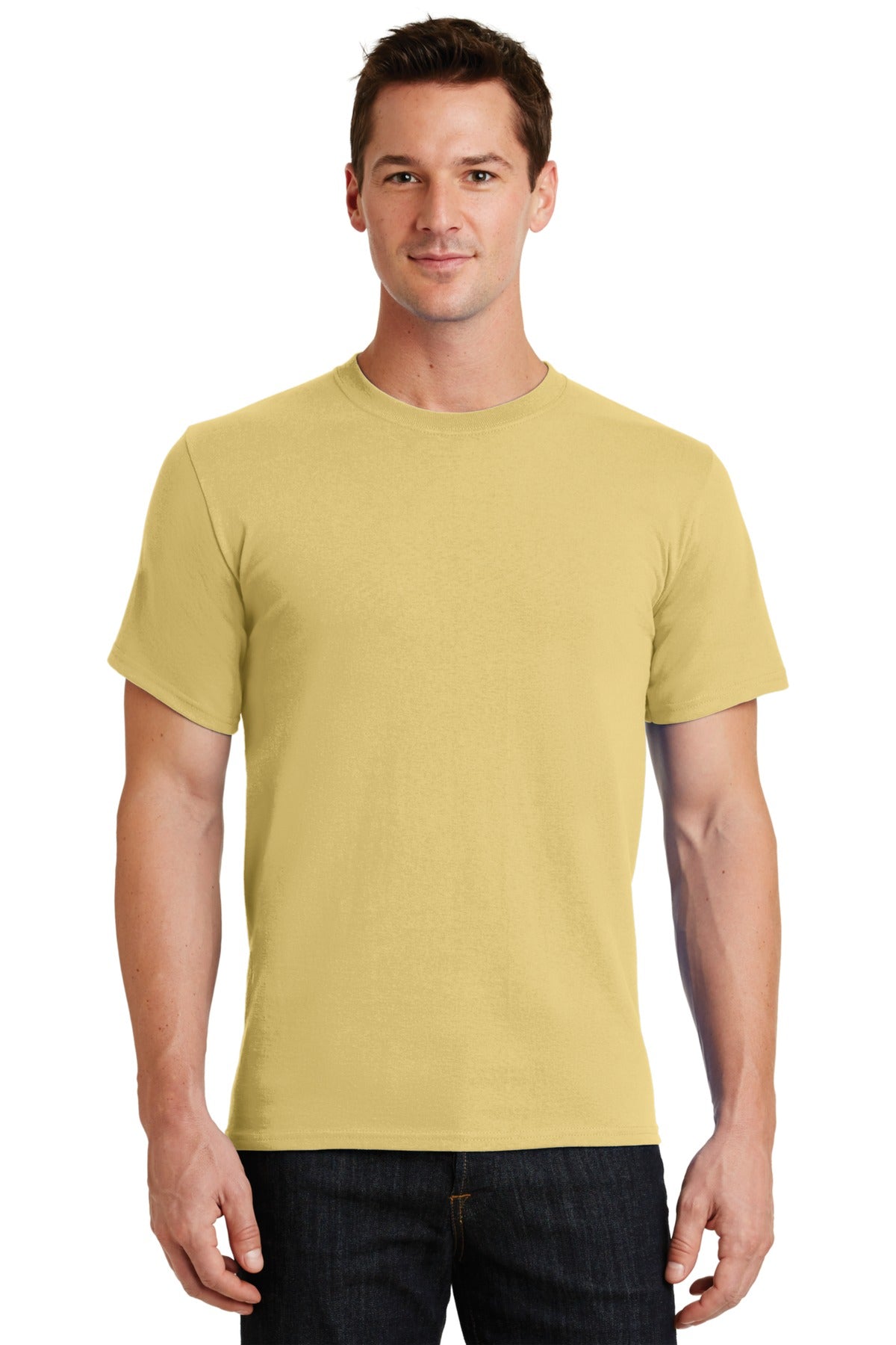 Port & Company - Essential Tee. PC61 Daffodil Yellow
