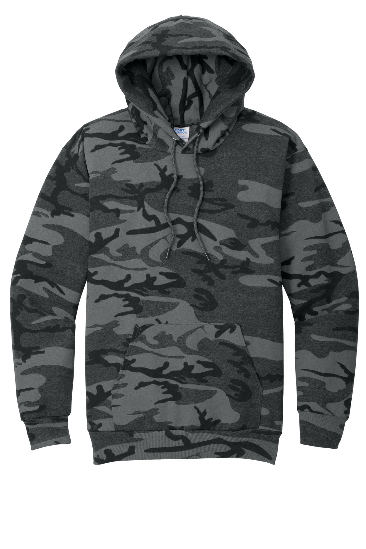 Port & Company Core Fleece Camo Pullover Hooded Sweatshirt. PC78HC