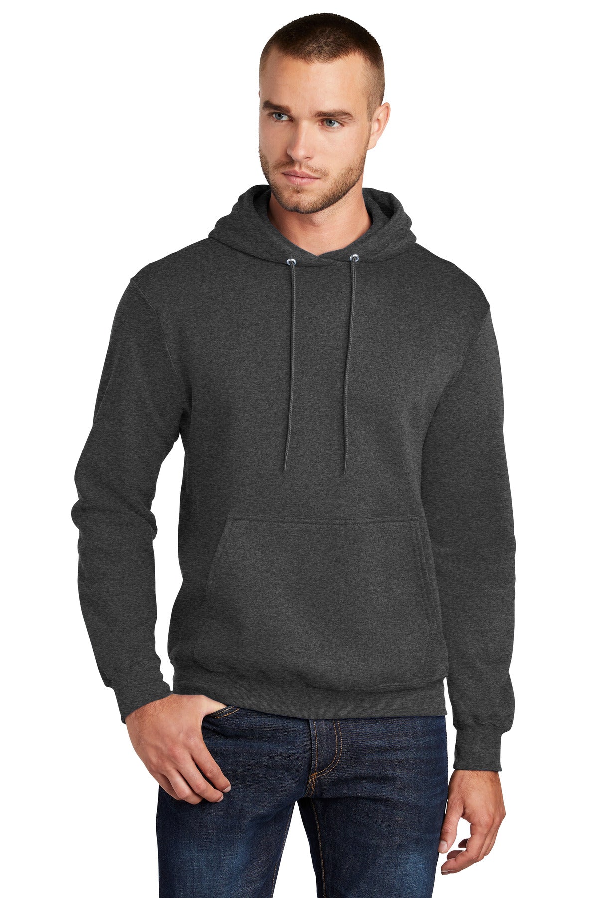 Port & Company Tall Core Fleece Pullover Hooded Sweatshirt PC78HT