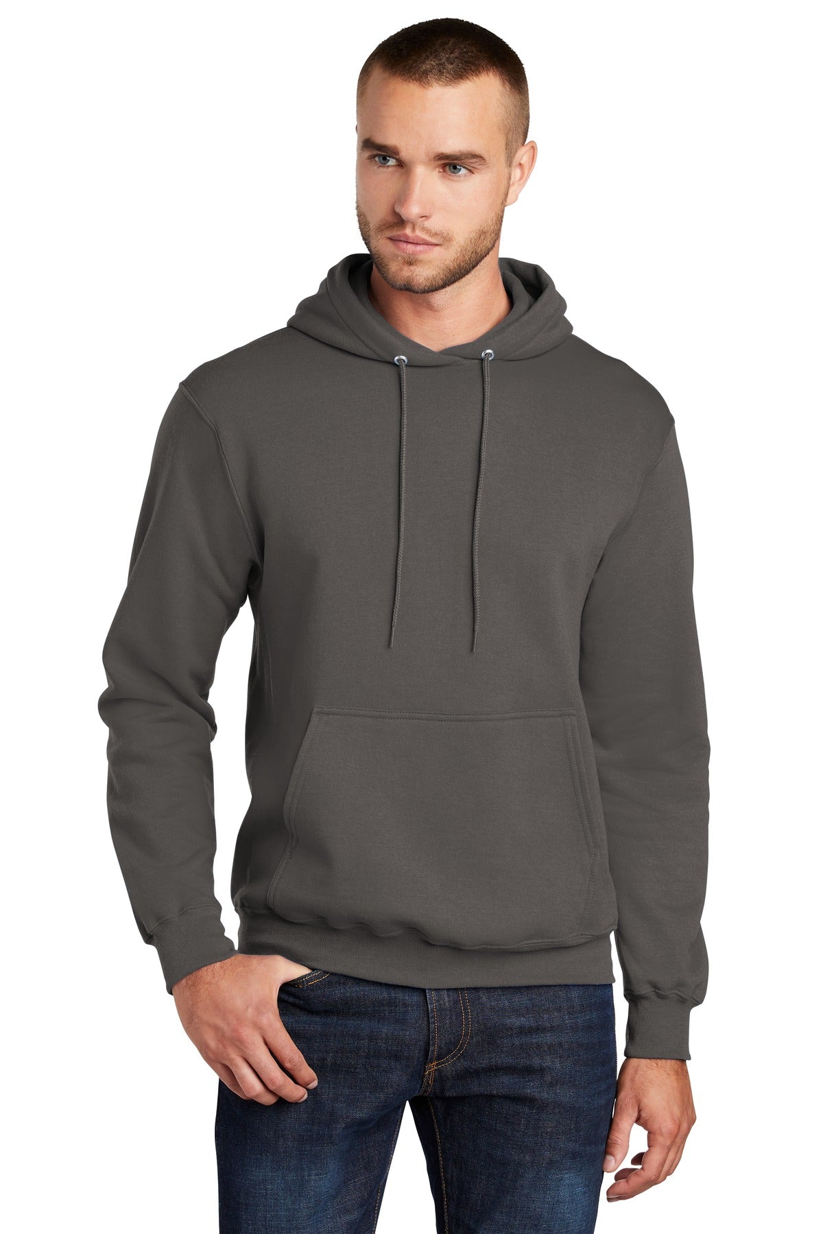 Port & Company Tall Core Fleece Pullover Hooded Sweatshirt PC78HT