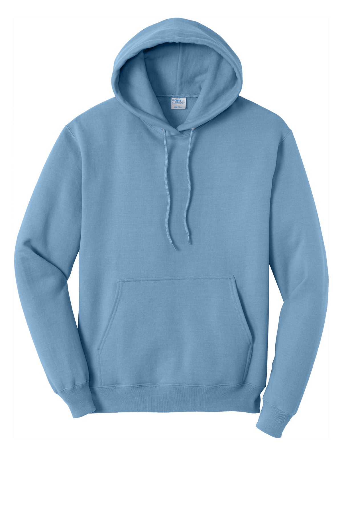 Port & Company - Core Fleece Pullover Hooded Sweatshirt. PC78H Tundra Blue