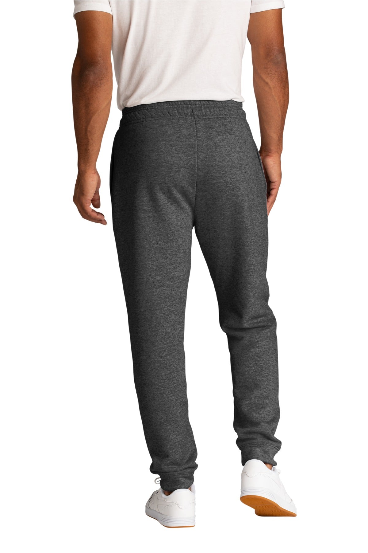 Custom Embroidered Port & Company Core Fleece Jogger. PC78J,Dark Heather Grey