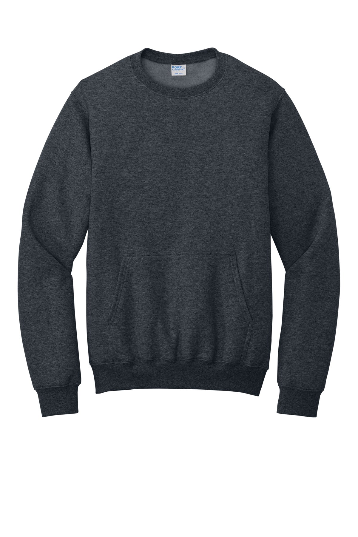 Port & Company Core Fleece Crewneck Pocket Sweatshirt PC78PKT