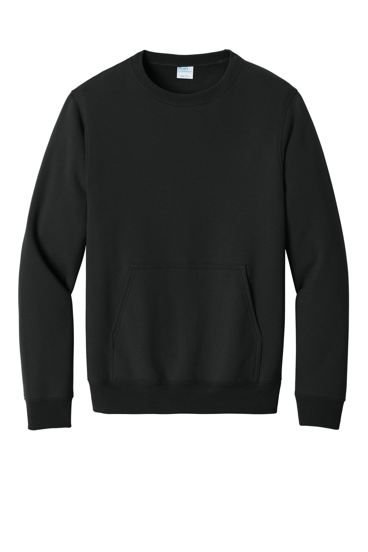 Port & Company Core Fleece Crewneck Pocket Sweatshirt PC78PKT