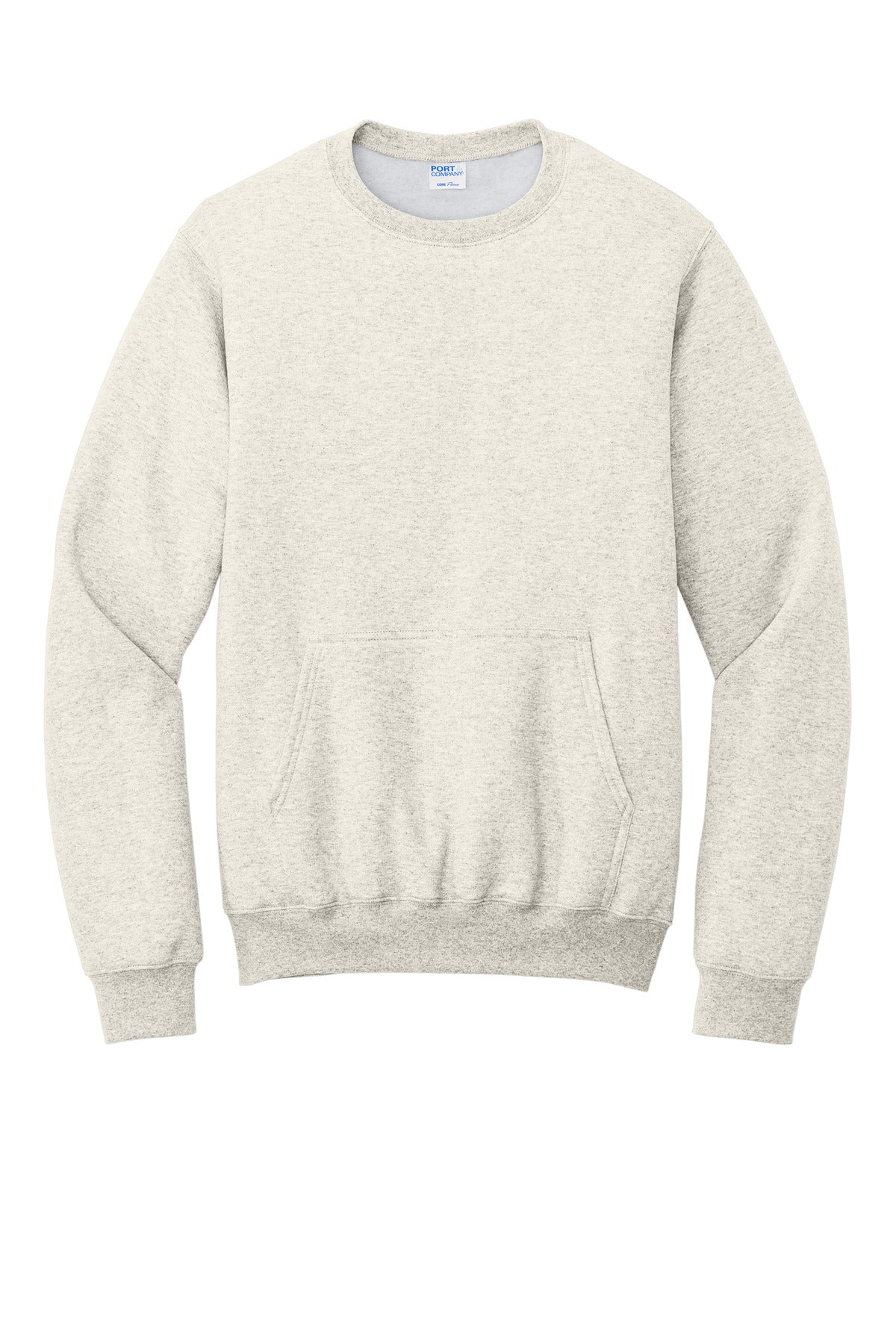 Port & Company Core Fleece Crewneck Pocket Sweatshirt PC78PKT