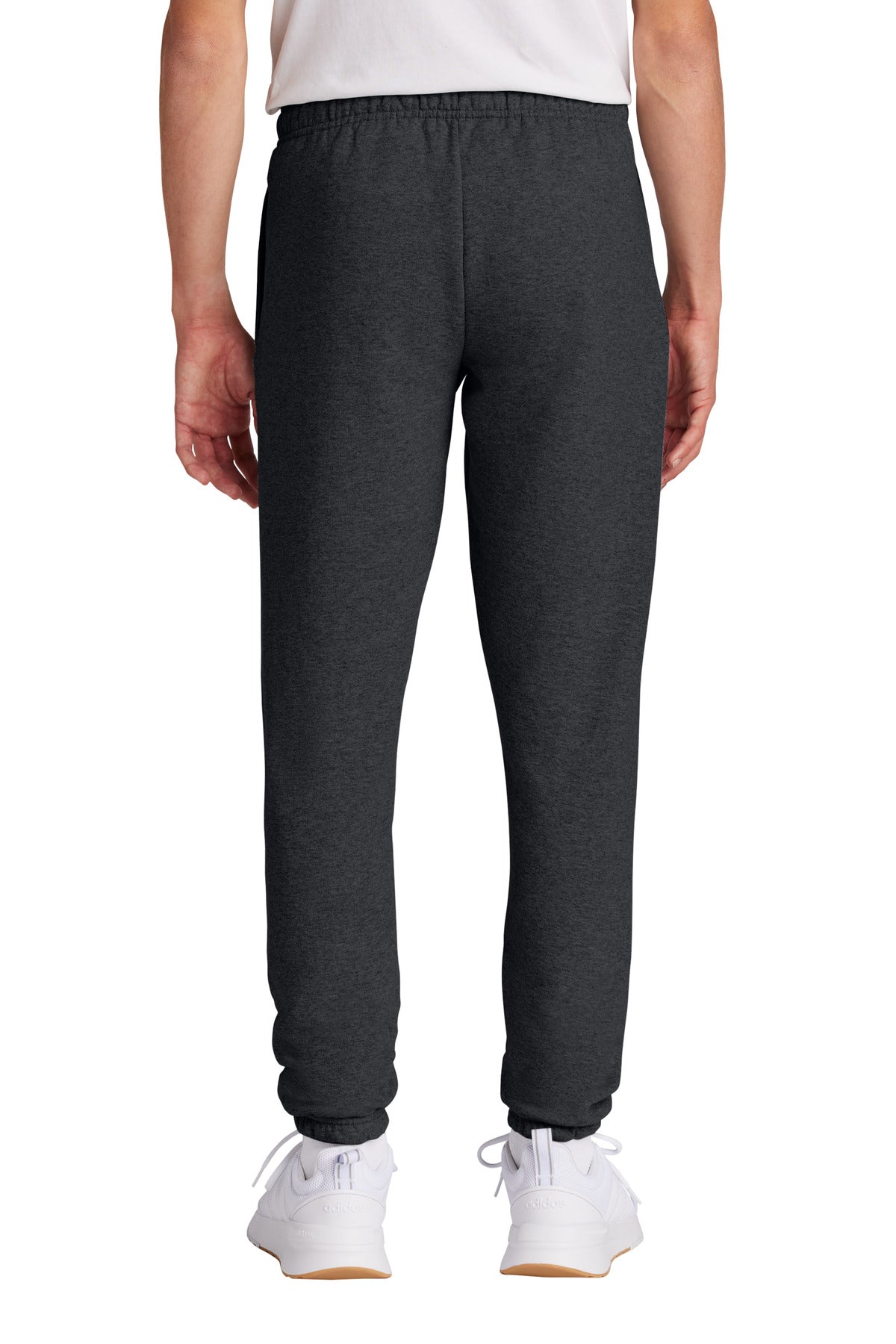 Custom Embroidered Port & Company Core Fleece Sweatpant PC78SP,Dark Heather Grey