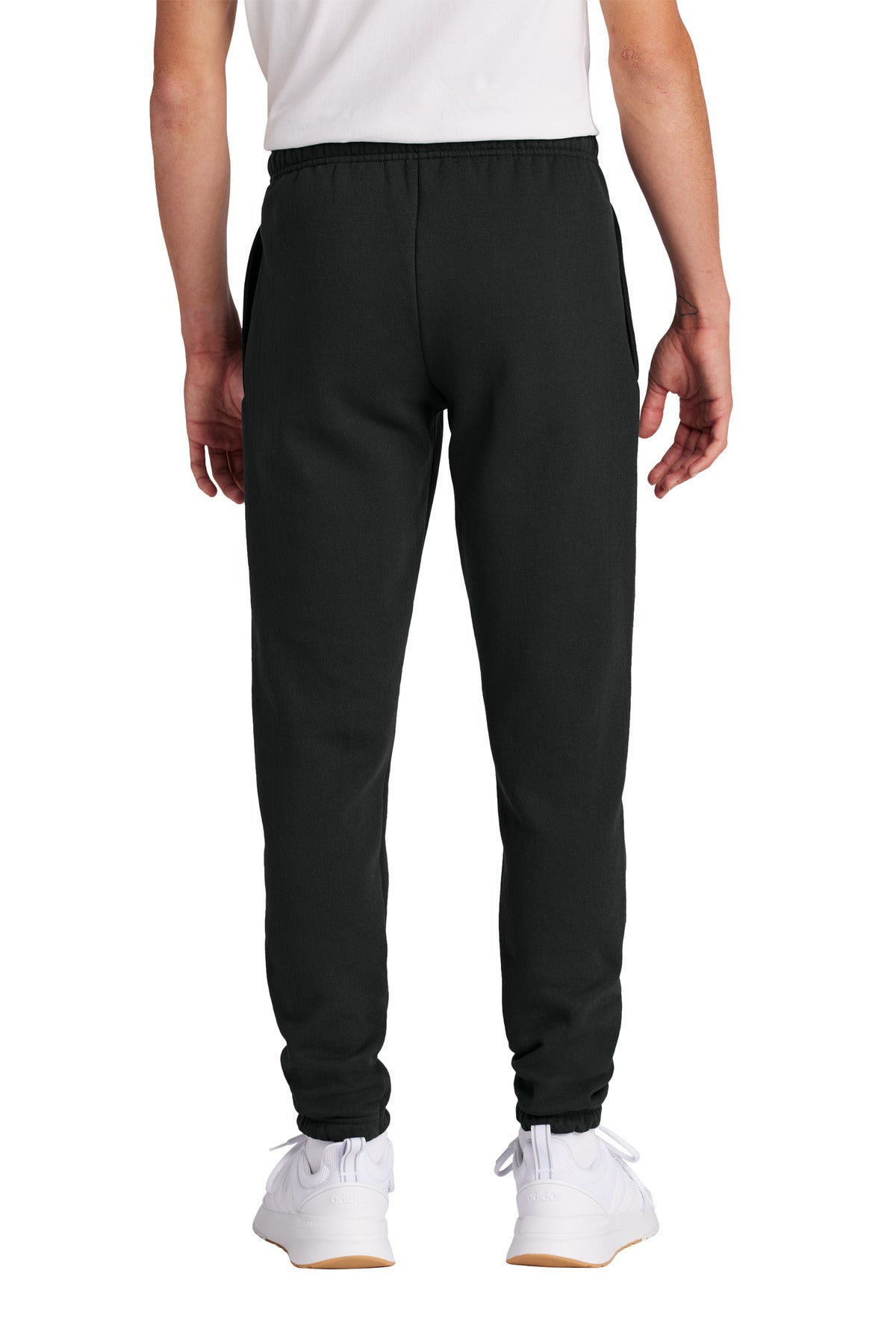 Custom Embroidered Port & Company Core Fleece Sweatpant PC78SP,Jet Black