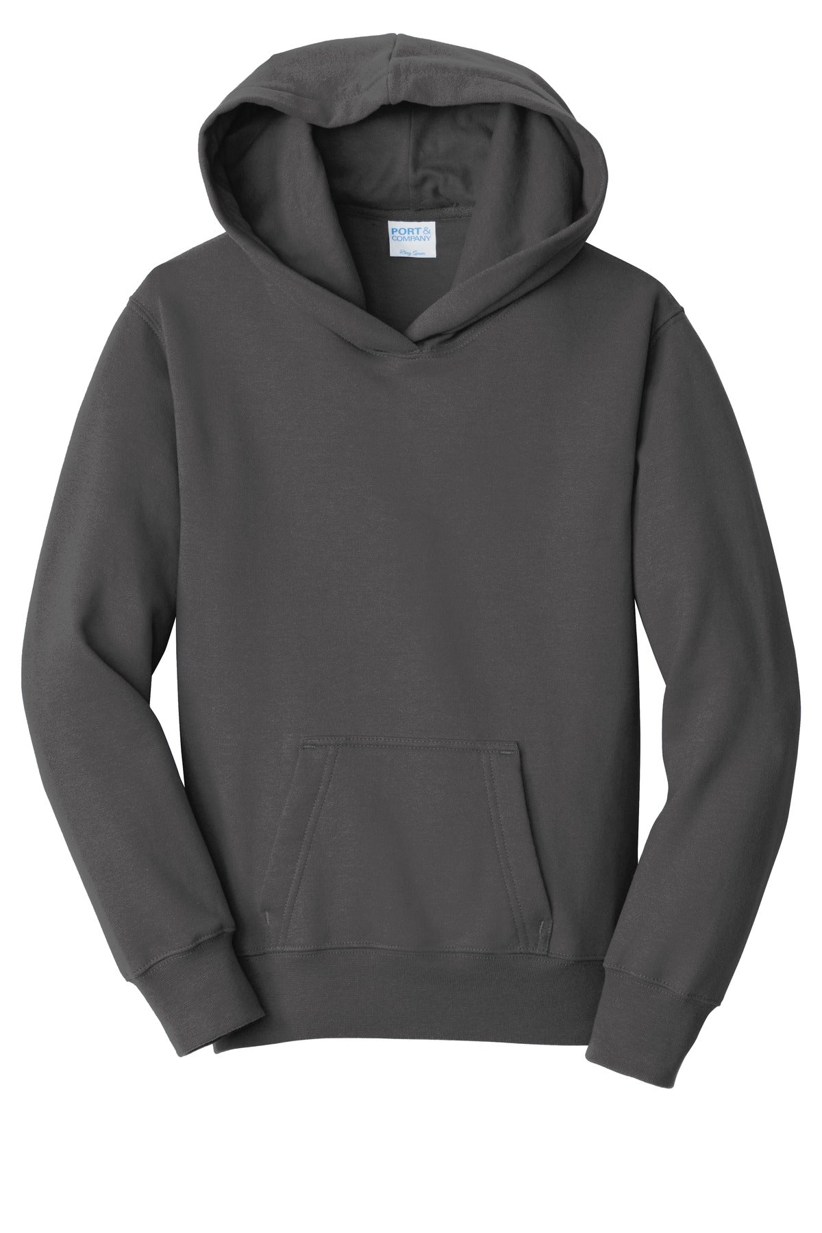 Port & Company Youth Fan Favorite Fleece Pullover Hooded Sweatshirt. PC850YH