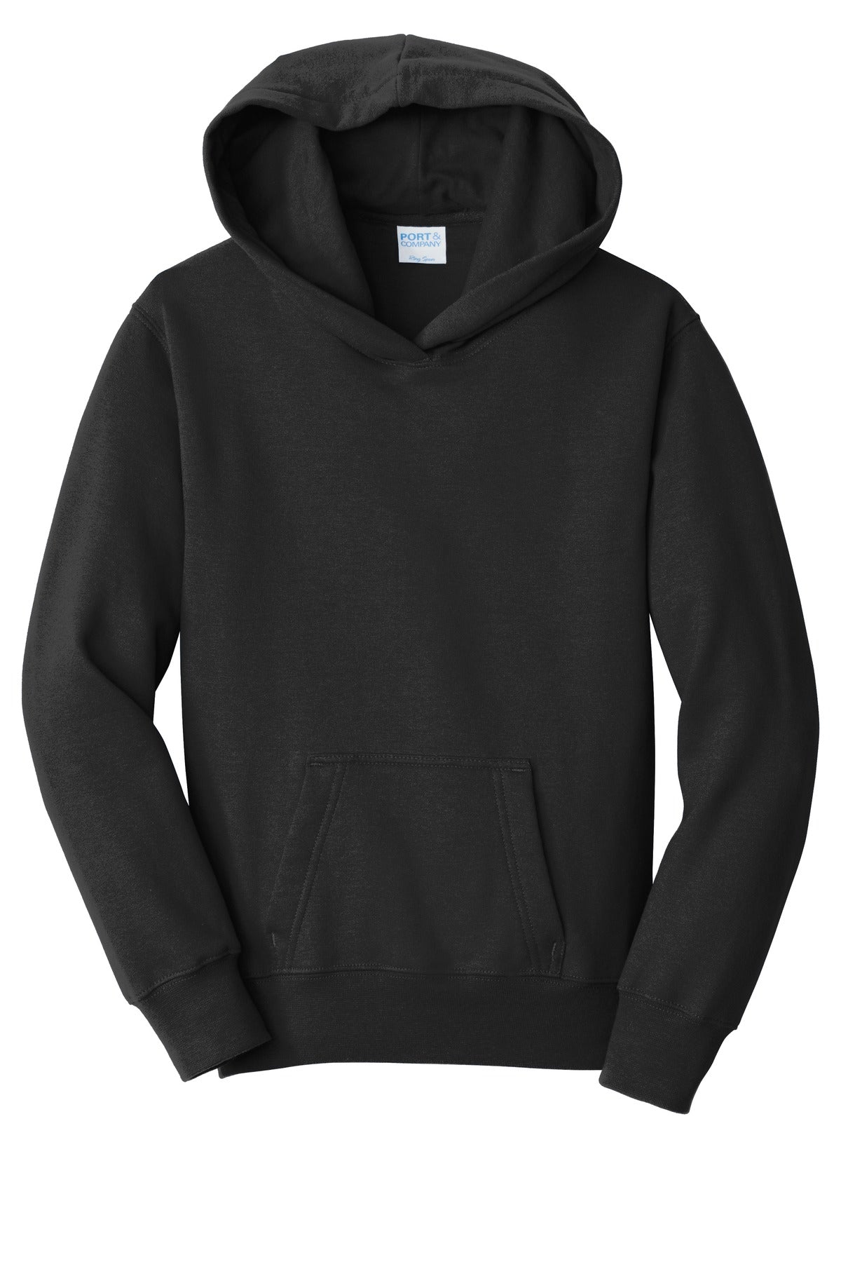 Port & Company Youth Fan Favorite Fleece Pullover Hooded Sweatshirt. PC850YH
