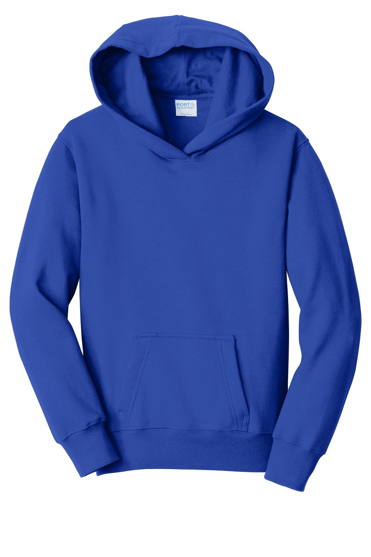 Port & Company Youth Fan Favorite Fleece Pullover Hooded Sweatshirt. PC850YH