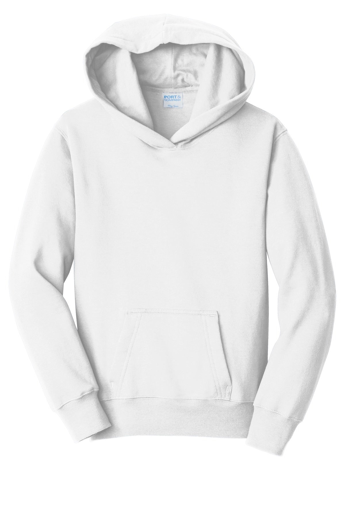 Port & Company Youth Fan Favorite Fleece Pullover Hooded Sweatshirt. PC850YH