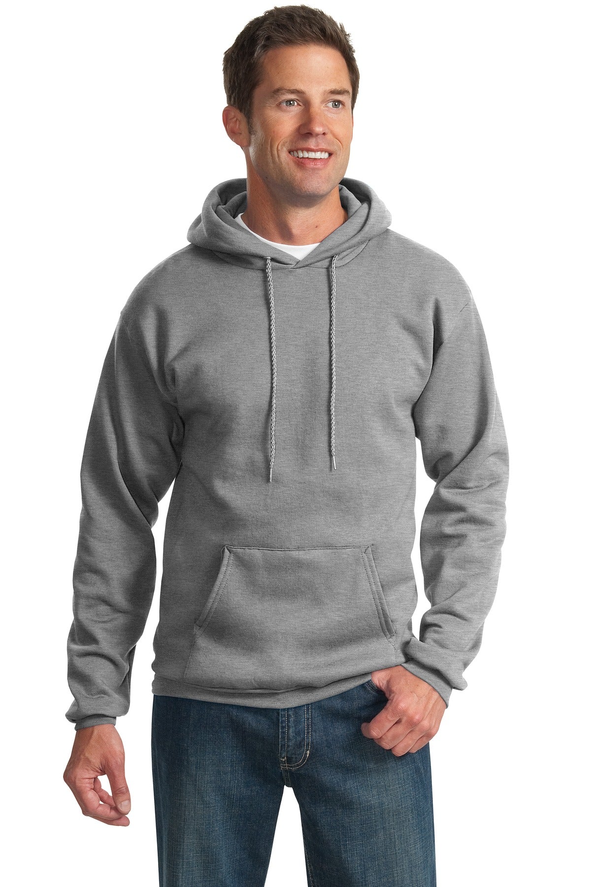 Port & Company Tall Essential Fleece Pullover Hooded Sweatshirt. PC90HT