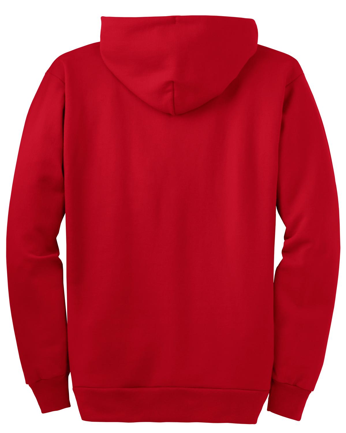 Port & Company Essential Fleece Full-Zip Hooded Sweatshirt. PC90ZH