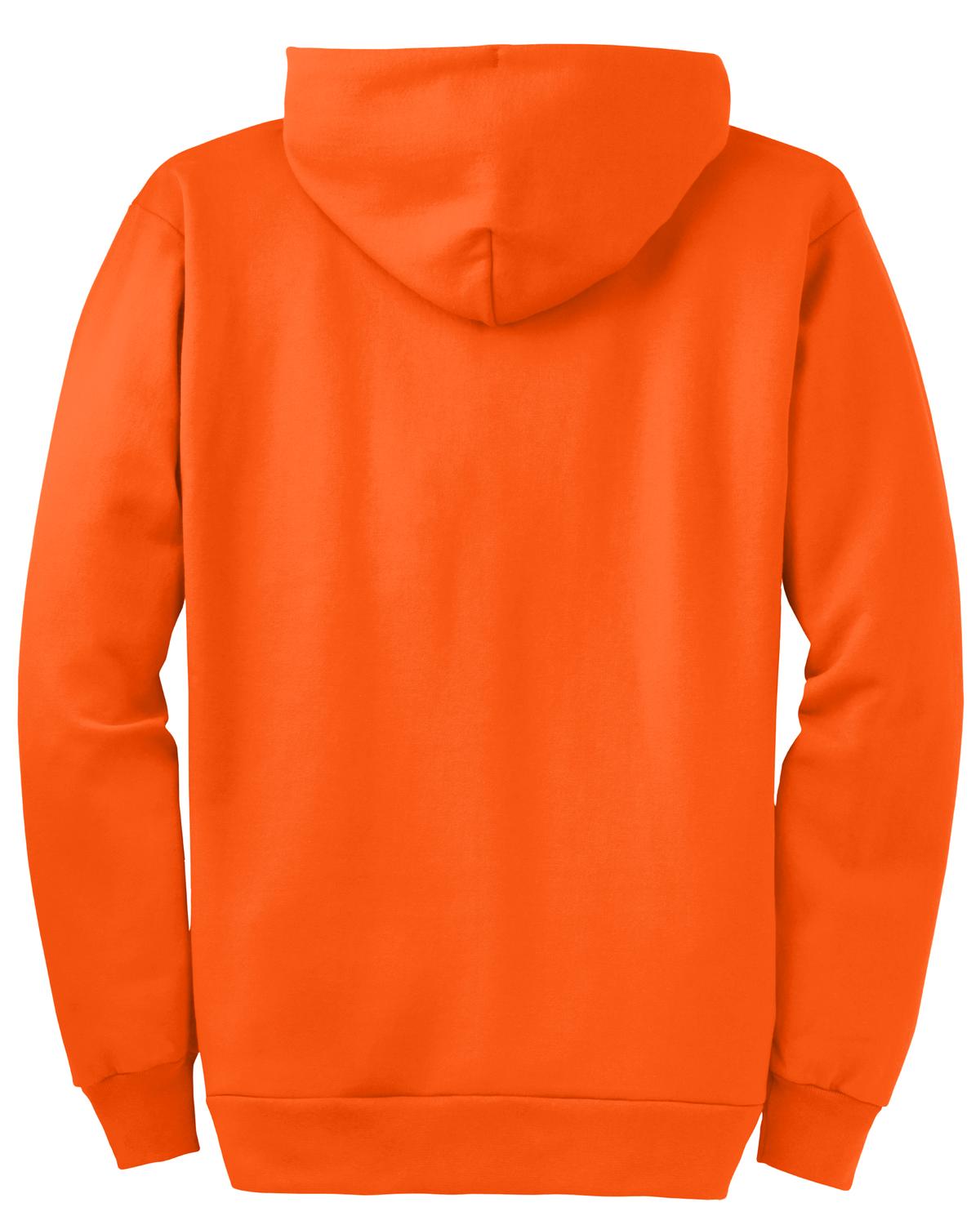 Port & Company Essential Fleece Full-Zip Hooded Sweatshirt. PC90ZH