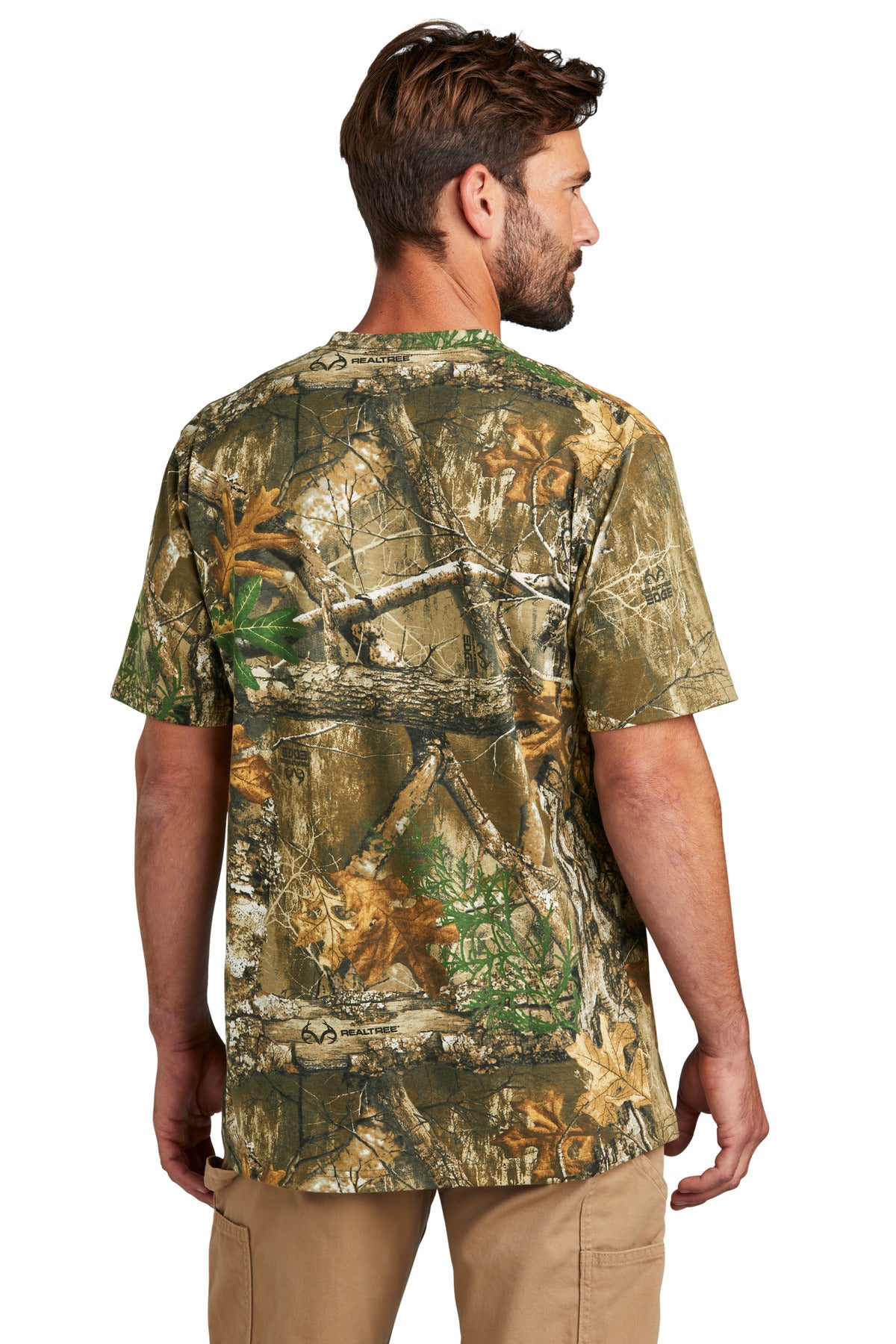 Custom Embroidered Russell Outdoors Realtree Tee RU100,Realtree Edge
