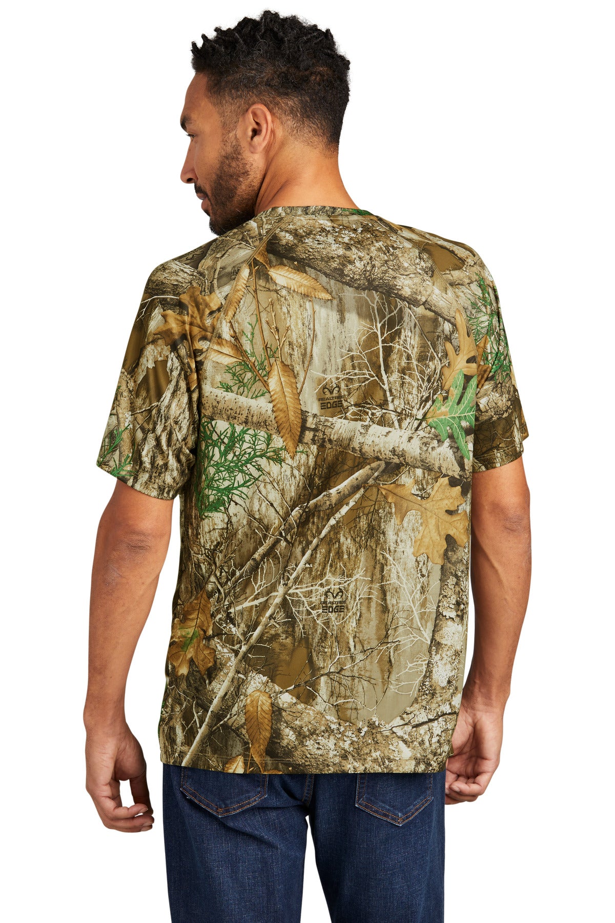 Custom Embroidered Russell Outdoors Realtree Performance Tee RU150,Realtree Edge