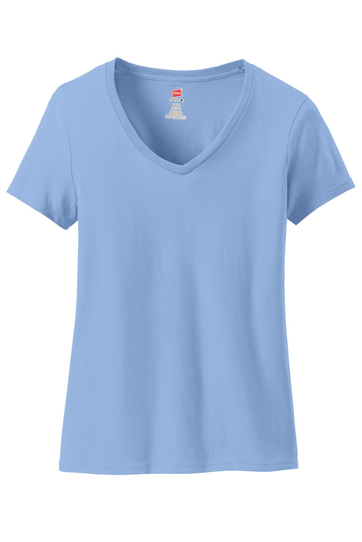 Hanes Women's Perfect-T Cotton V-Neck T-Shirt. S04V