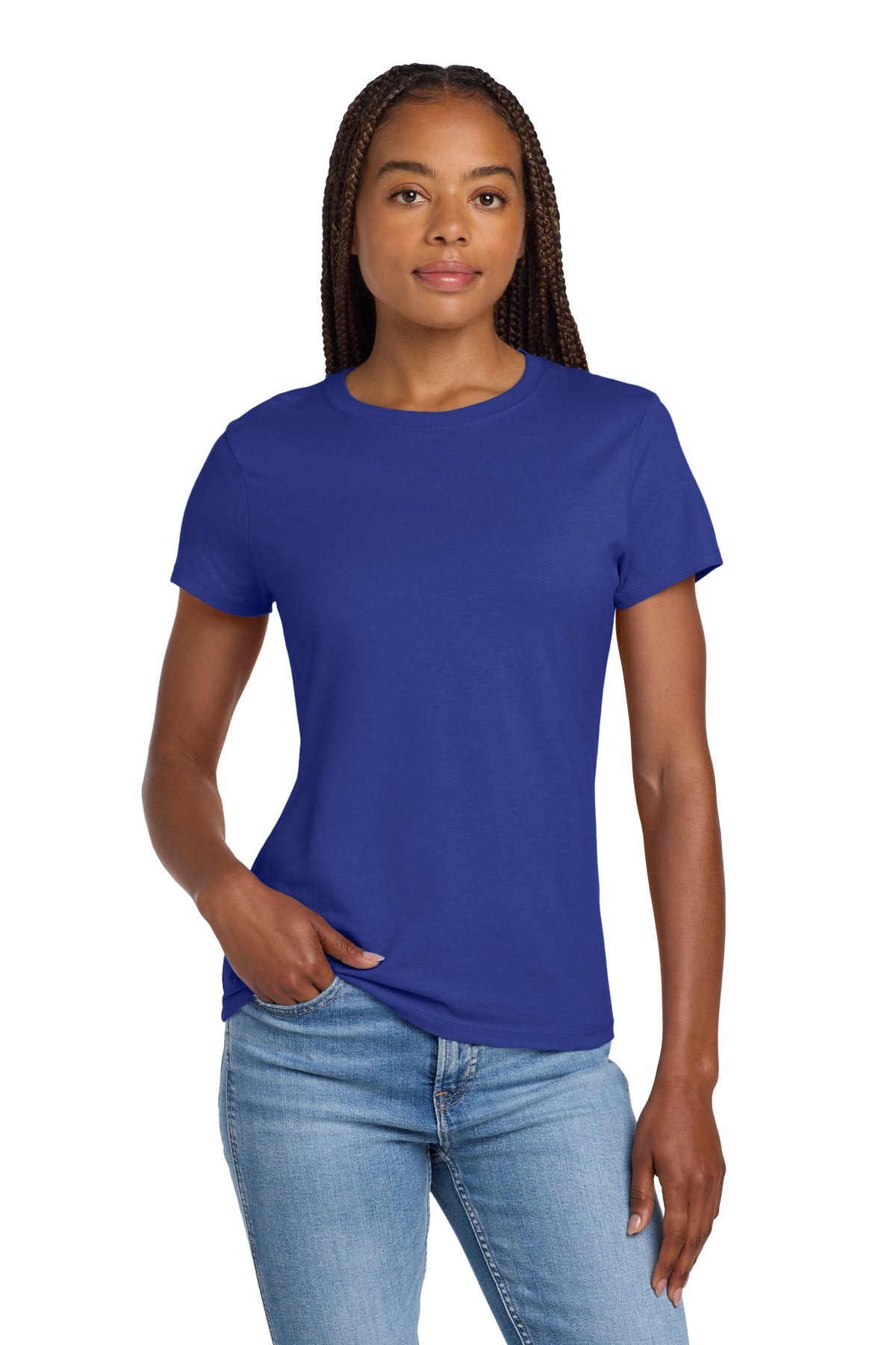 Hanes Women's Perfect-T Cotton T-Shirt. SL04