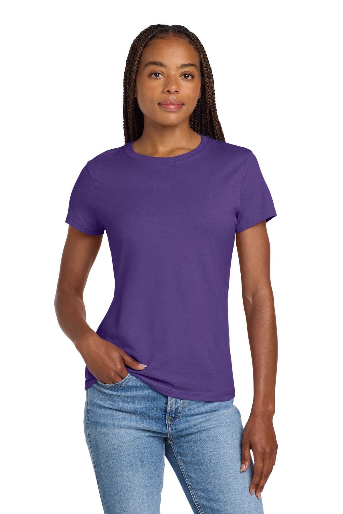 Hanes Women's Perfect-T Cotton T-Shirt. SL04