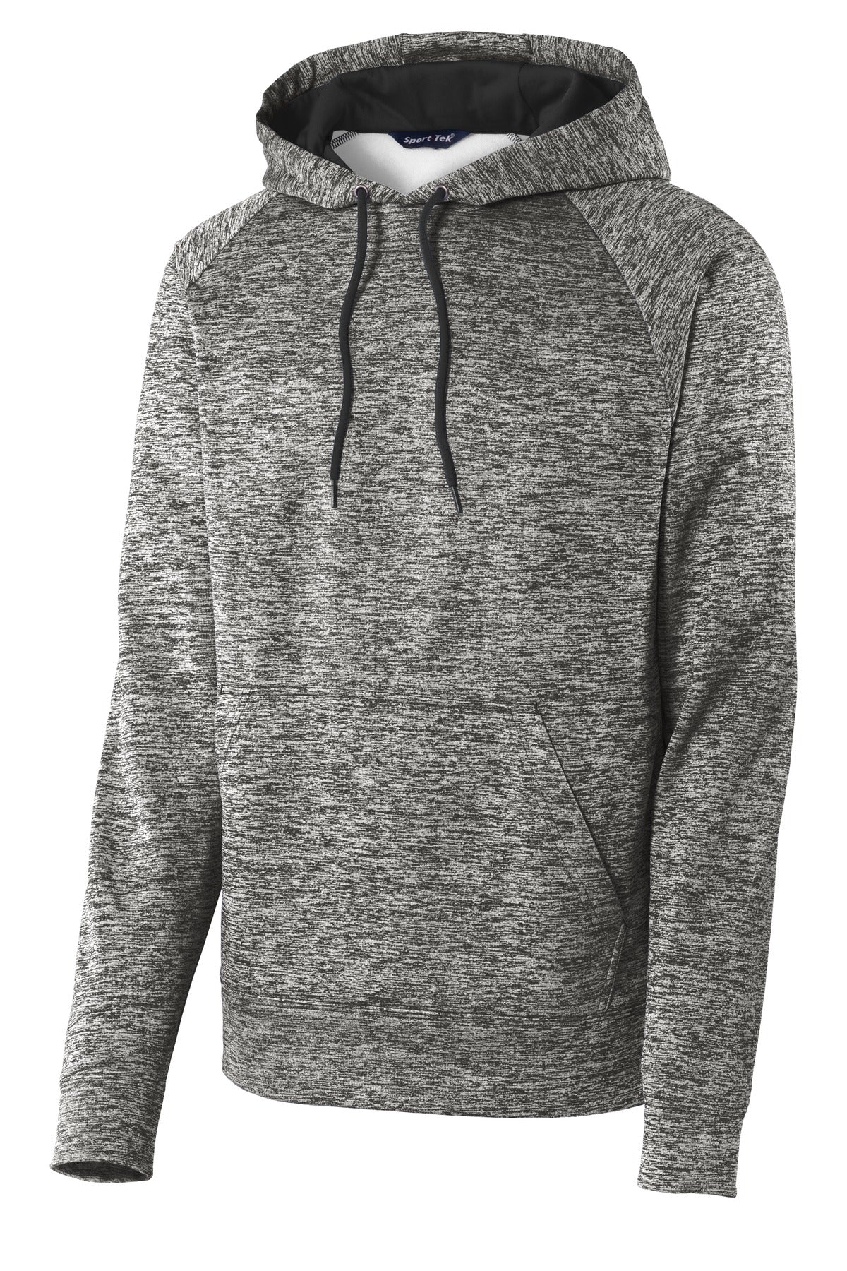 Sport-Tek PosiCharge Electric Heather Fleece Hooded Pullover. ST225