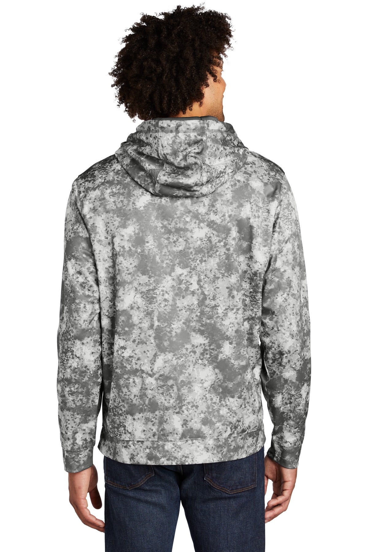 Custom Embroidered Sport-Tek Sport-Wick Mineral Freeze Fleece Hooded Pullover. ST230,Dark Smoke Grey