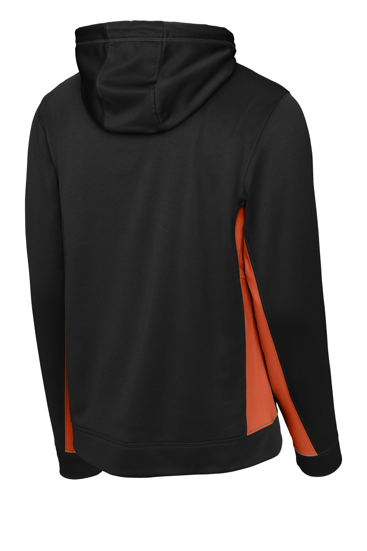 Sport-Tek Sport-Wick Fleece Colorblock Hooded Pullover. ST235