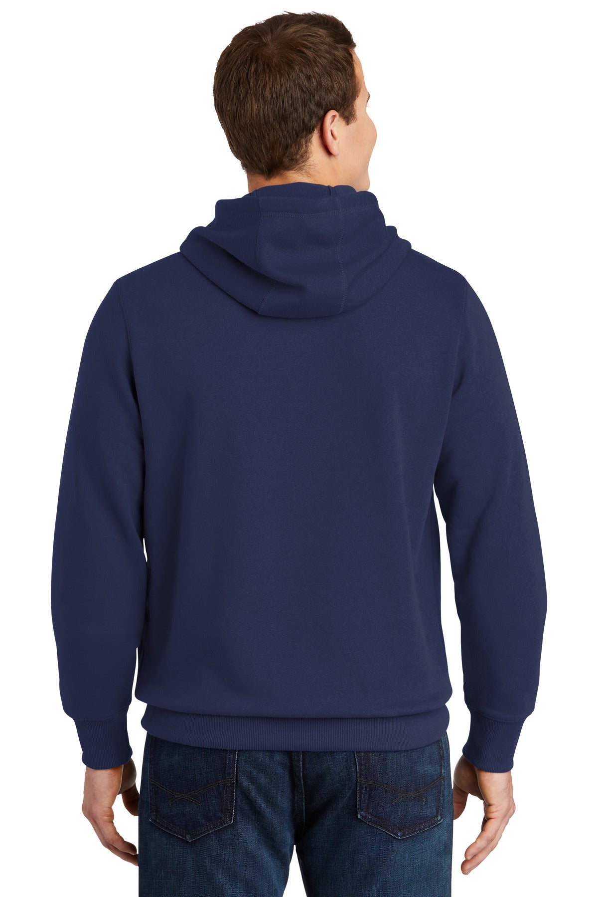 Custom Embroidered Sport-Tek Pullover Hooded Sweatshirt. ST254,True Navy