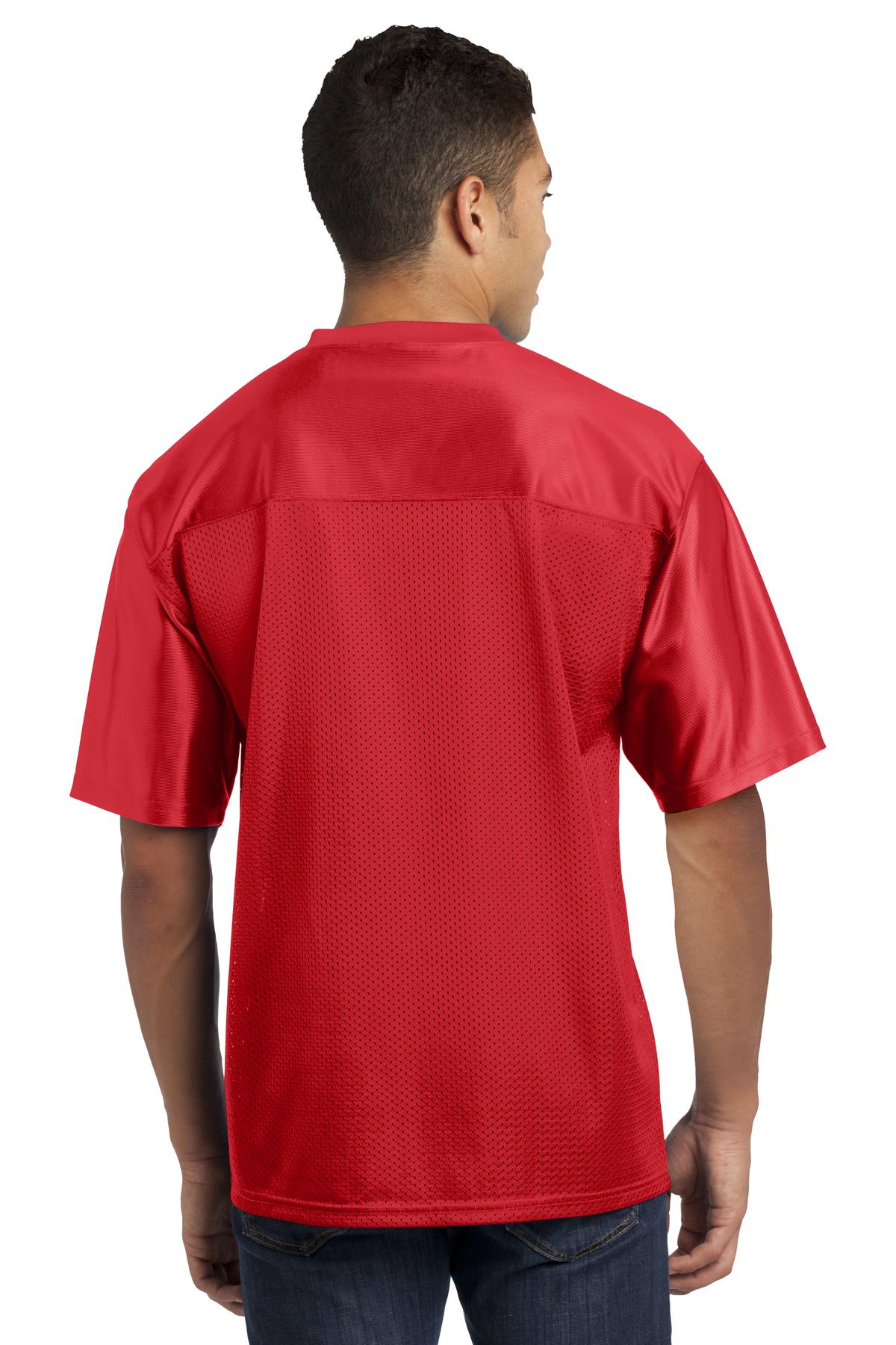 Custom Embroidered Sport-Tek PosiCharge Replica Jersey. ST307,True Red