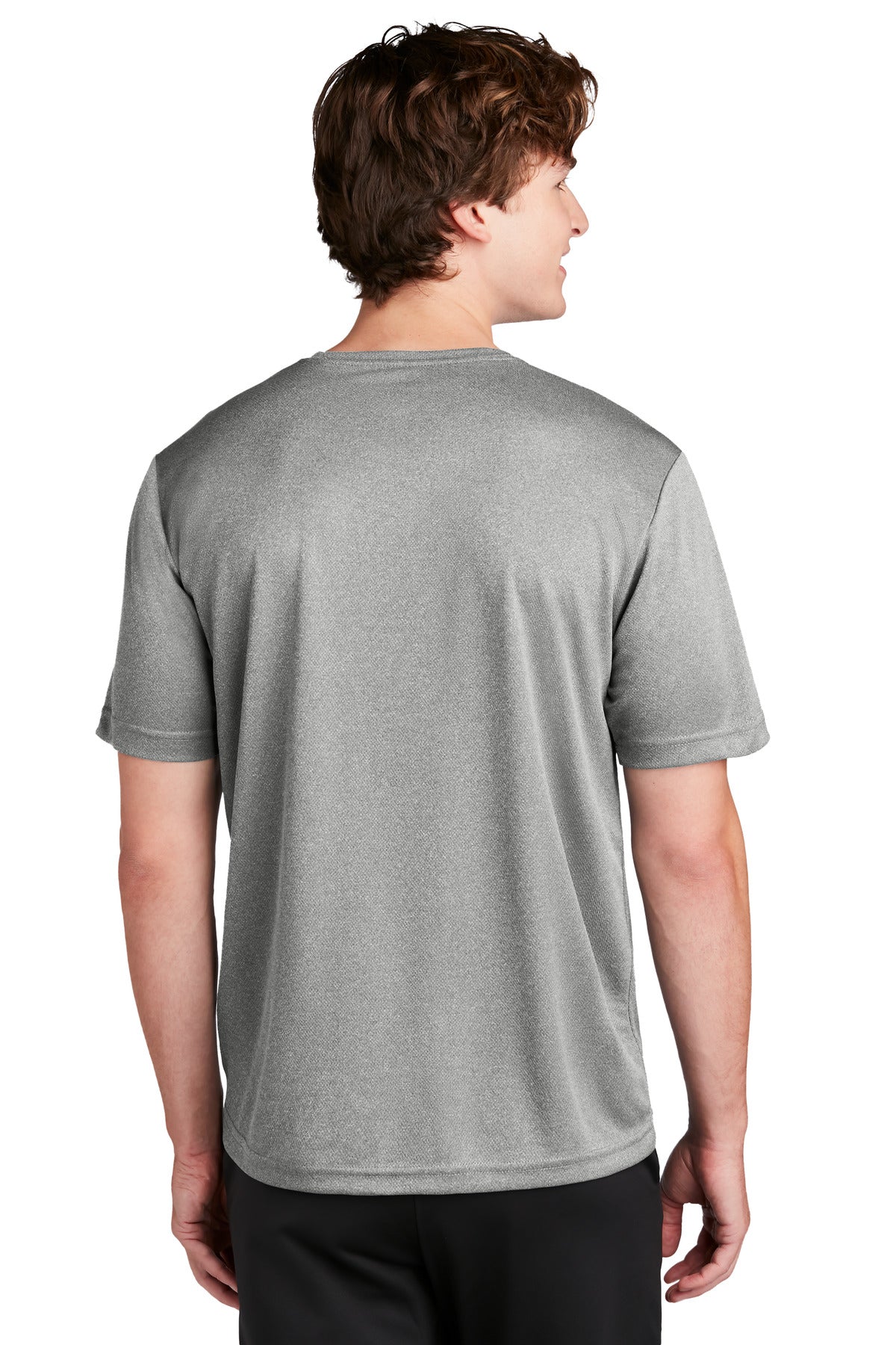 Custom Embroidered Sport-Tek PosiCharge RacerMesh Tee. ST340,Grey Heather