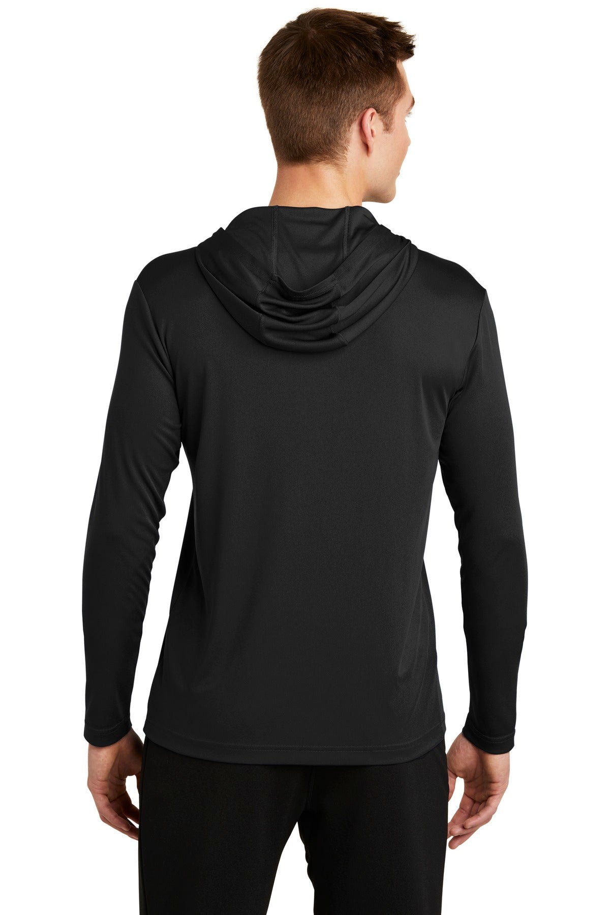 Custom Embroidered Sport-Tek PosiCharge Competitor Hooded Pullover. ST358,Black