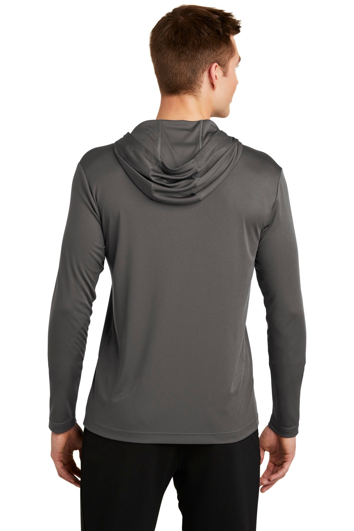 Custom Embroidered Sport-Tek PosiCharge Competitor Hooded Pullover. ST358,Iron Grey